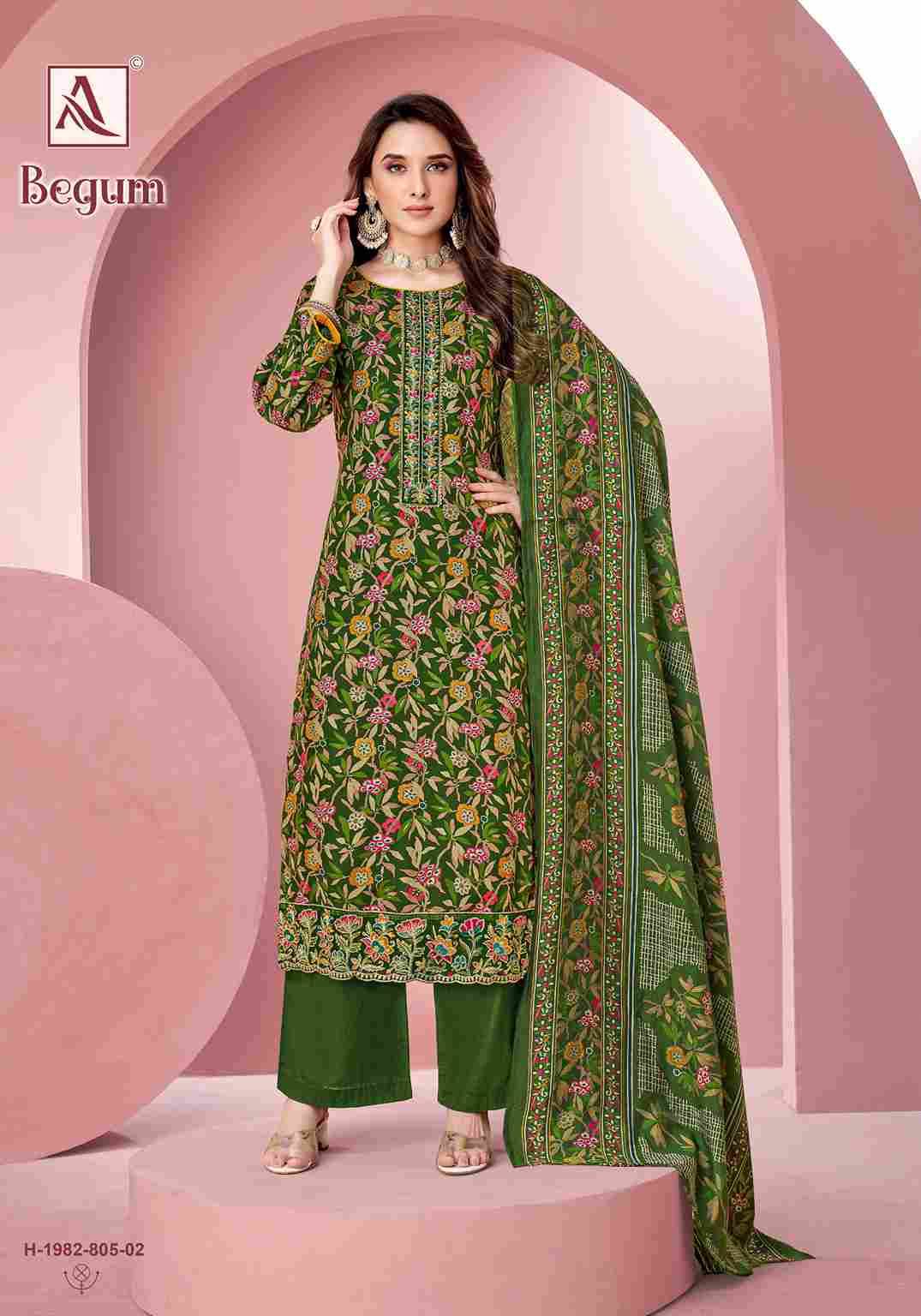 Begum By Alok Suit 1982-805-01 To 1982-805-06 Series Beautiful Festive Suits Colorful Stylish Fancy Casual Wear & Ethnic Wear Pure Viscose Rayon Dresses At Wholesale Price