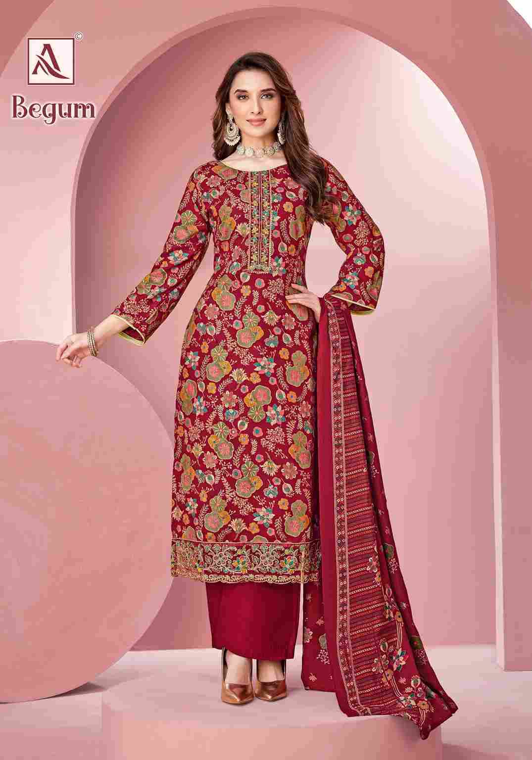 Begum By Alok Suit 1982-805-01 To 1982-805-06 Series Beautiful Festive Suits Colorful Stylish Fancy Casual Wear & Ethnic Wear Pure Viscose Rayon Dresses At Wholesale Price