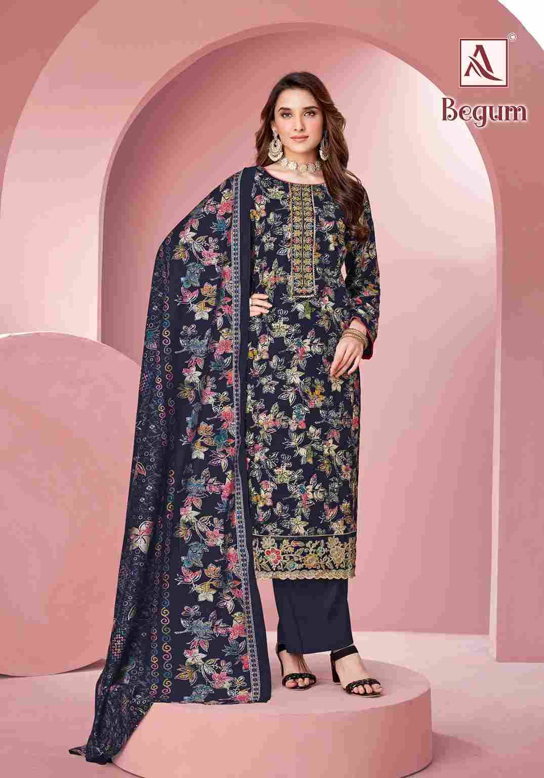 Begum By Alok Suit 1982-805-01 To 1982-805-06 Series Beautiful Festive Suits Colorful Stylish Fancy Casual Wear & Ethnic Wear Pure Viscose Rayon Dresses At Wholesale Price