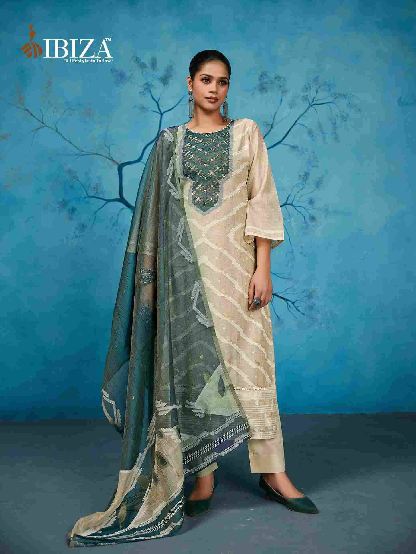 Sensation By Ibiza 15860 To 15863 Series Designer Festive Suits Beautiful Fancy Stylish Colorful Party Wear & Occasional Wear Pure Silk Jacquard Dresses At Wholesale Price