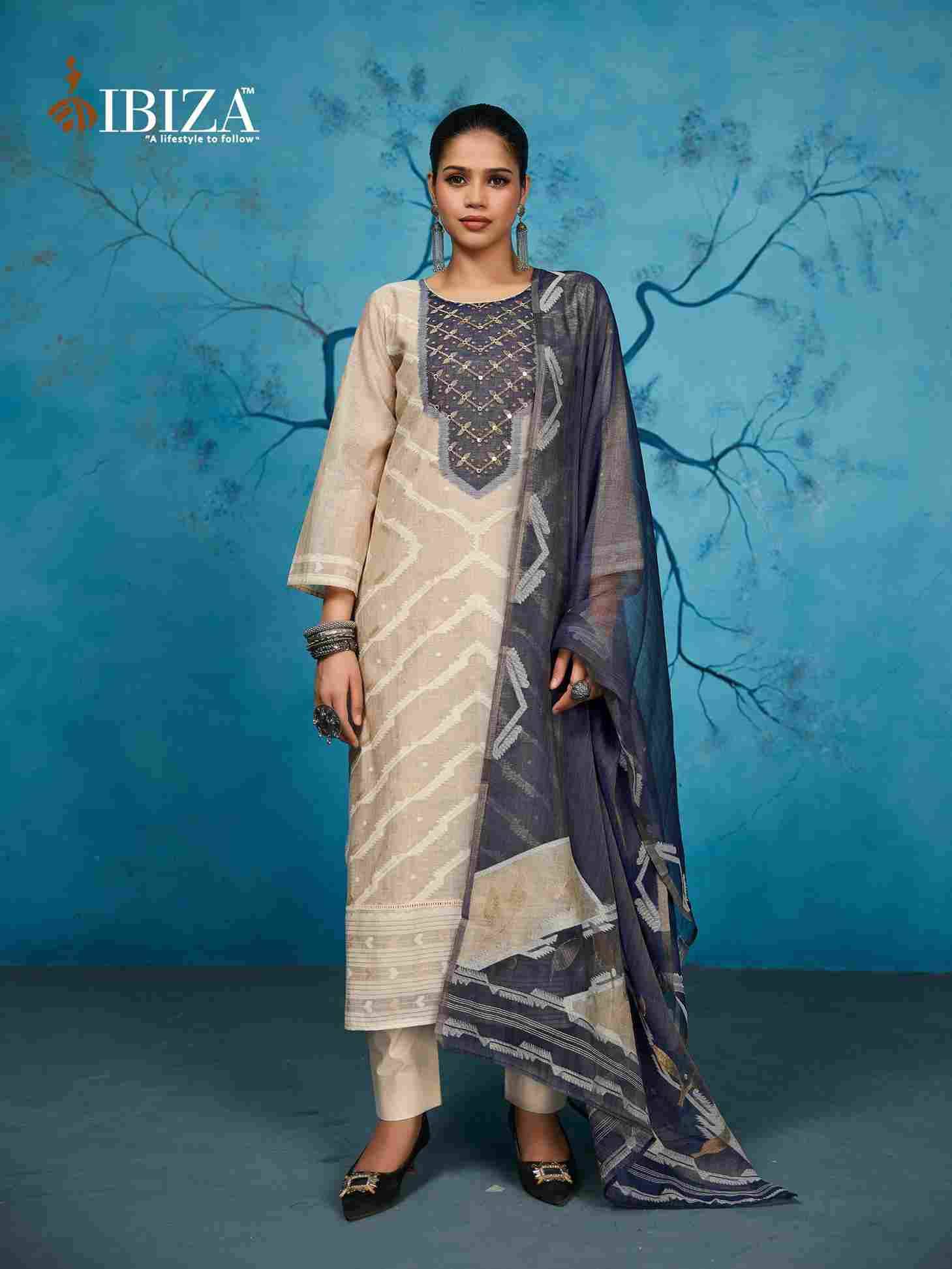 Sensation By Ibiza 15860 To 15863 Series Designer Festive Suits Beautiful Fancy Stylish Colorful Party Wear & Occasional Wear Pure Silk Jacquard Dresses At Wholesale Price