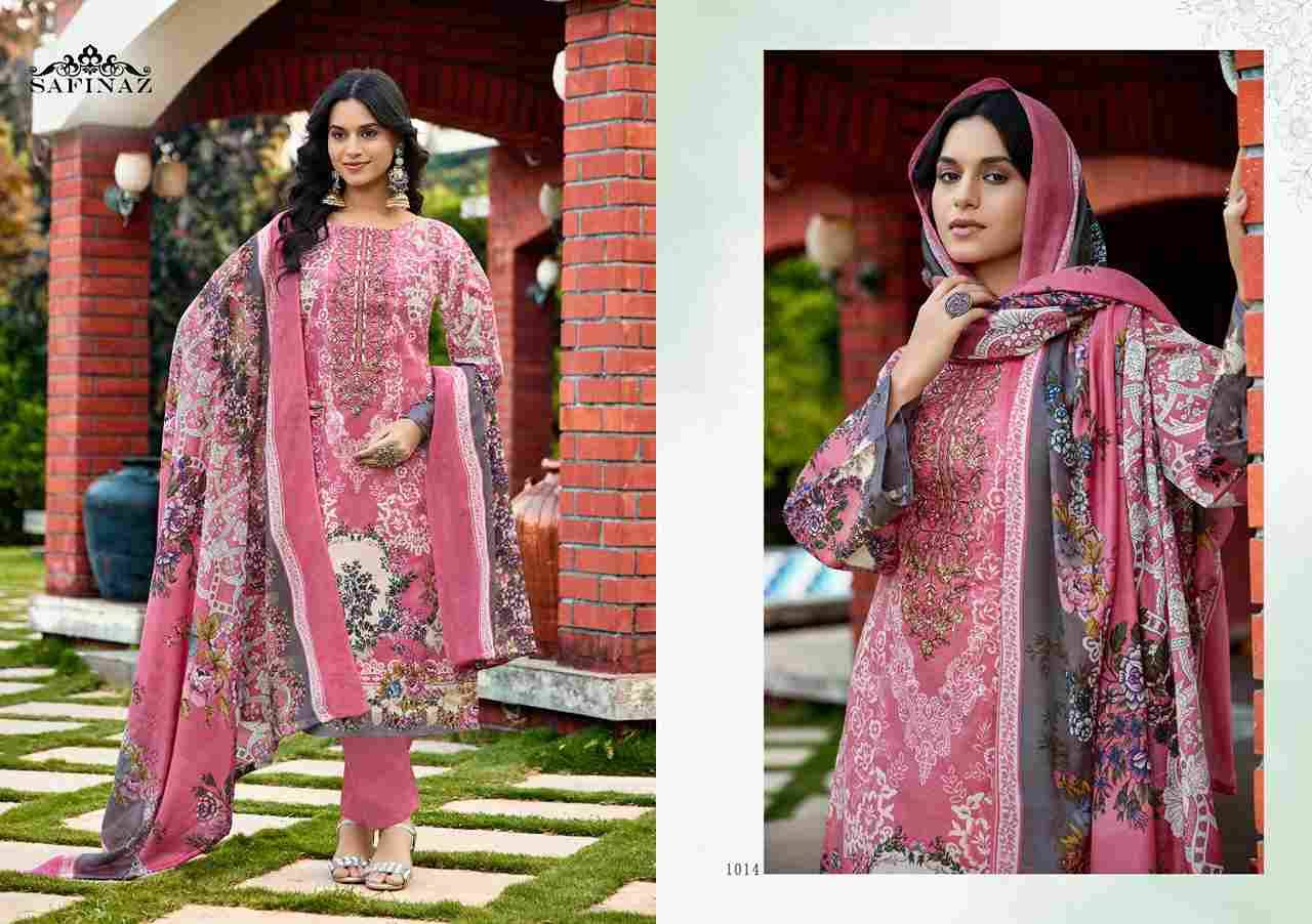 Nazakat By Safinaz 1013 To 1018 Series Beautiful Festive Suits Colorful Stylish Fancy Casual Wear & Ethnic Wear Soft Cotton Dresses At Wholesale Price