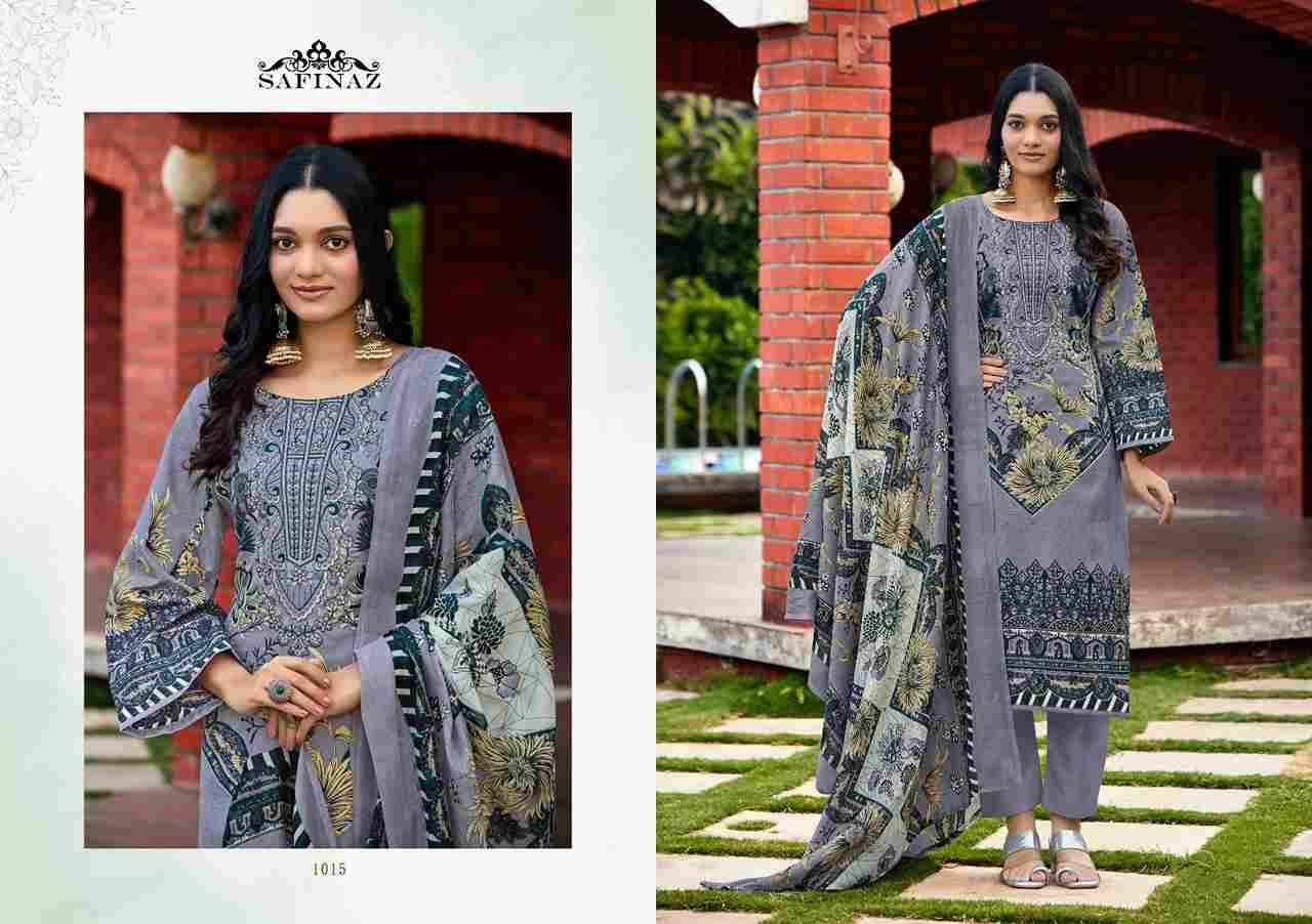 Nazakat By Safinaz 1013 To 1018 Series Beautiful Festive Suits Colorful Stylish Fancy Casual Wear & Ethnic Wear Soft Cotton Dresses At Wholesale Price