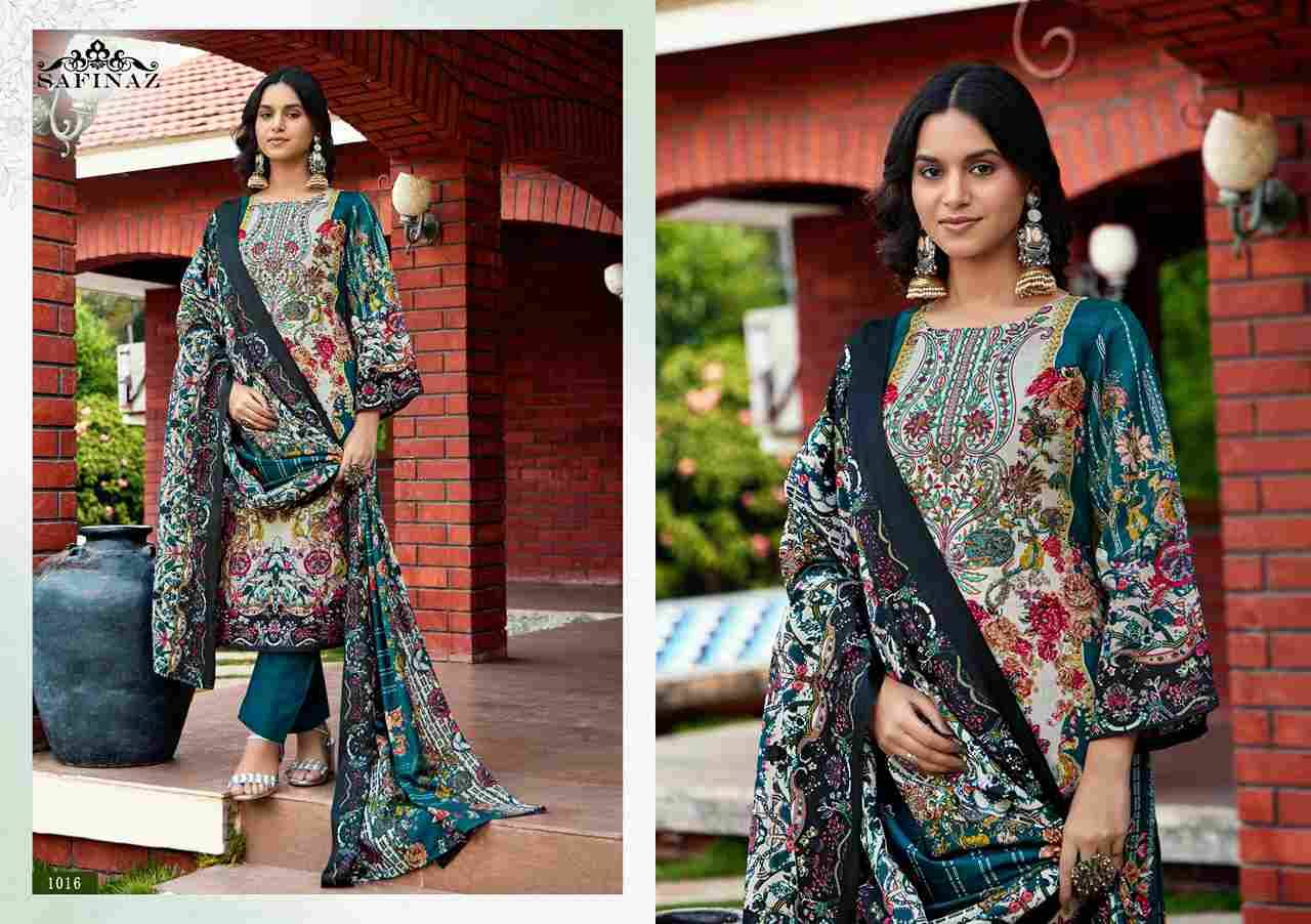 Nazakat By Safinaz 1013 To 1018 Series Beautiful Festive Suits Colorful Stylish Fancy Casual Wear & Ethnic Wear Soft Cotton Dresses At Wholesale Price