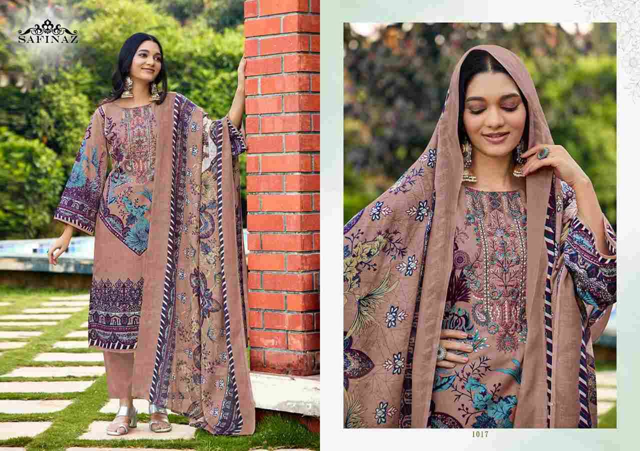 Nazakat By Safinaz 1013 To 1018 Series Beautiful Festive Suits Colorful Stylish Fancy Casual Wear & Ethnic Wear Soft Cotton Dresses At Wholesale Price