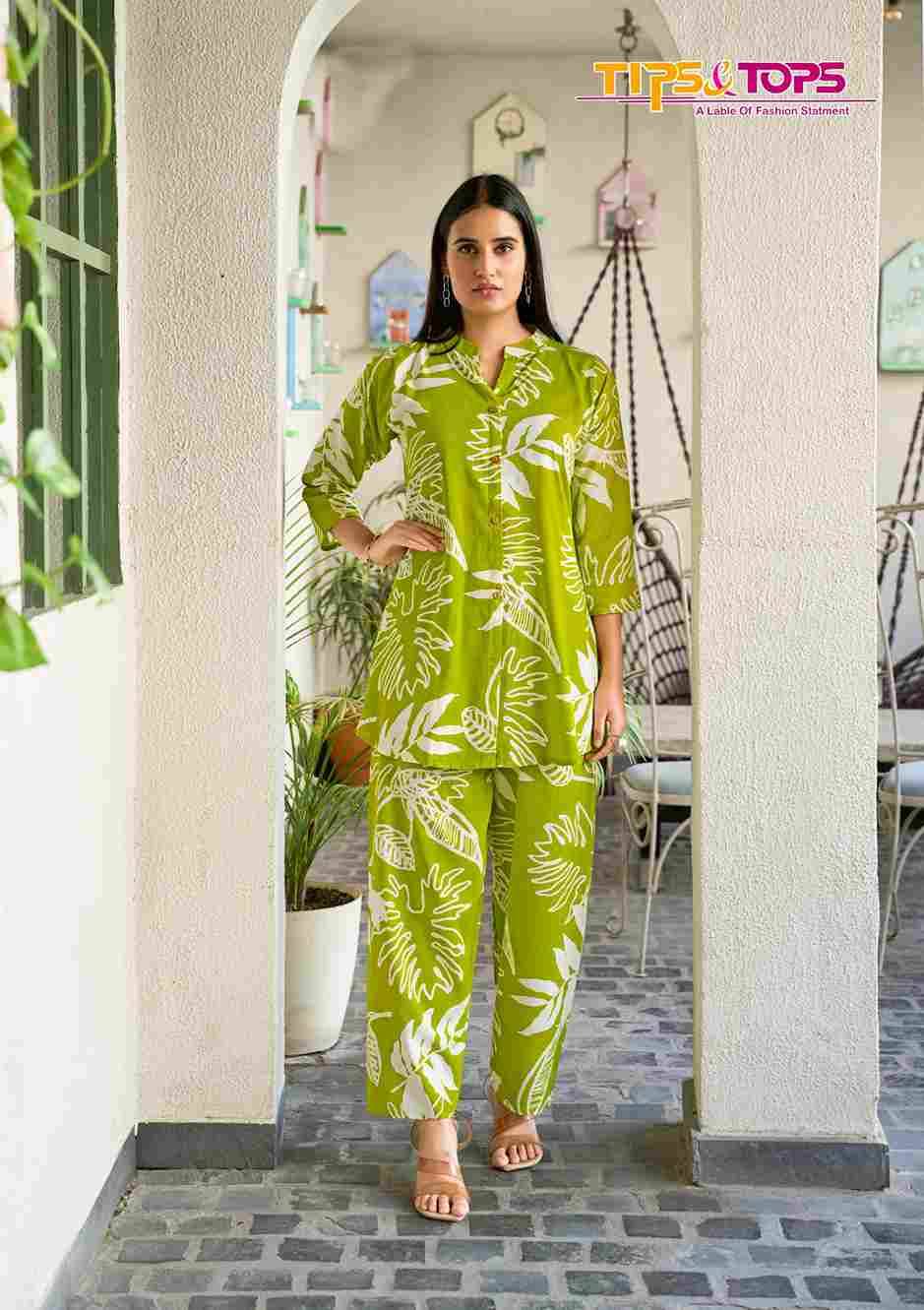 Fashion Beats Vol-12 By Tips And Tops 12001 To 12006 Series Designer Stylish Fancy Colorful Beautiful Party Wear & Ethnic Wear Collection Rayon Print Co-Ord At Wholesale Price