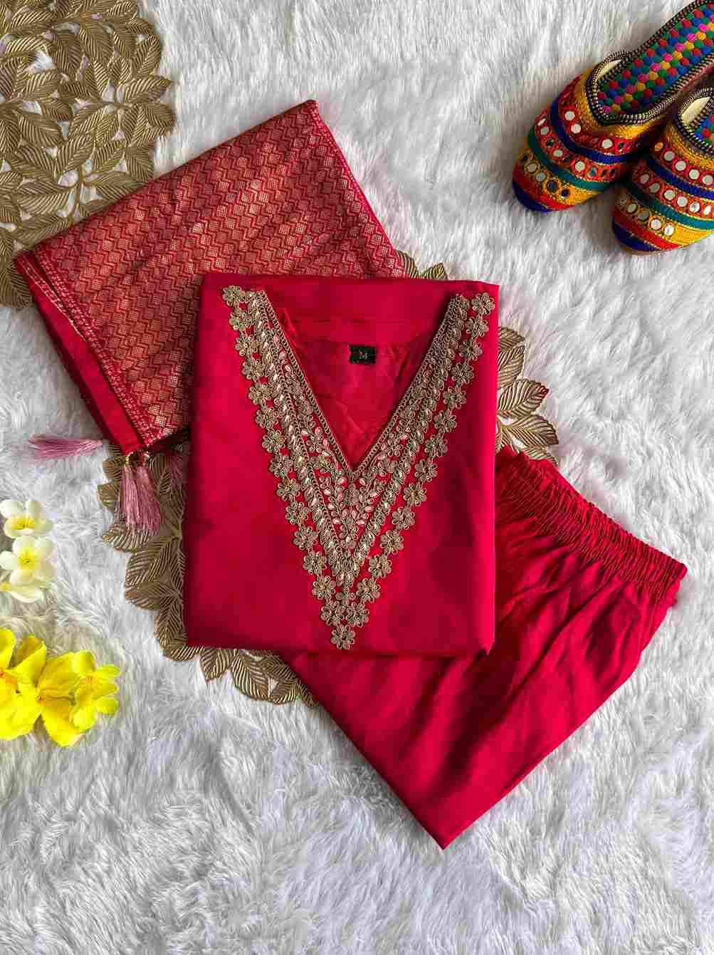 Vtd-04 By Fashid Wholesale Beautiful Suits Stylish Fancy Colorful Party Wear & Occasional Wear Roman Silk Dresses At Wholesale Price