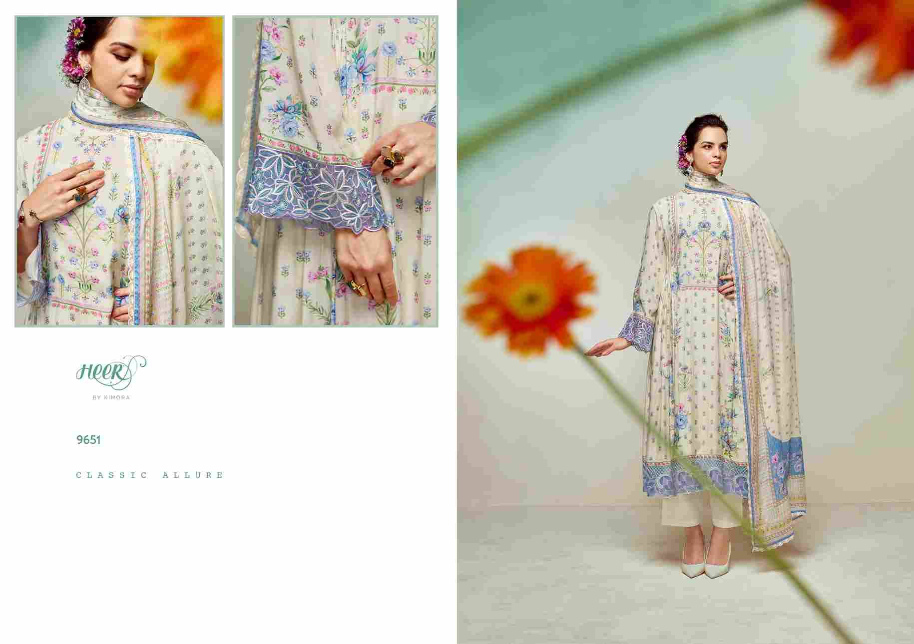 Gulkand By Kimora Fashion 9651 To 9656 Series Designer Festive Suits Collection Beautiful Stylish Fancy Colorful Party Wear & Occasional Wear Pure Muslin Dresses At Wholesale Price