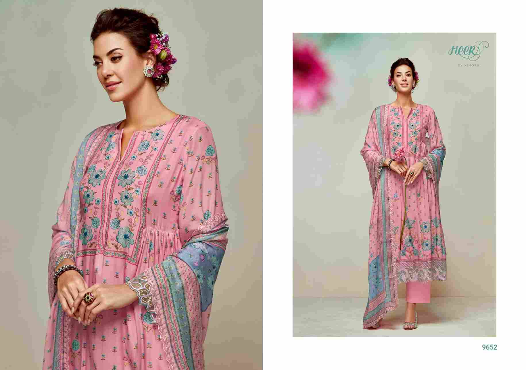 Gulkand By Kimora Fashion 9651 To 9656 Series Designer Festive Suits Collection Beautiful Stylish Fancy Colorful Party Wear & Occasional Wear Pure Muslin Dresses At Wholesale Price