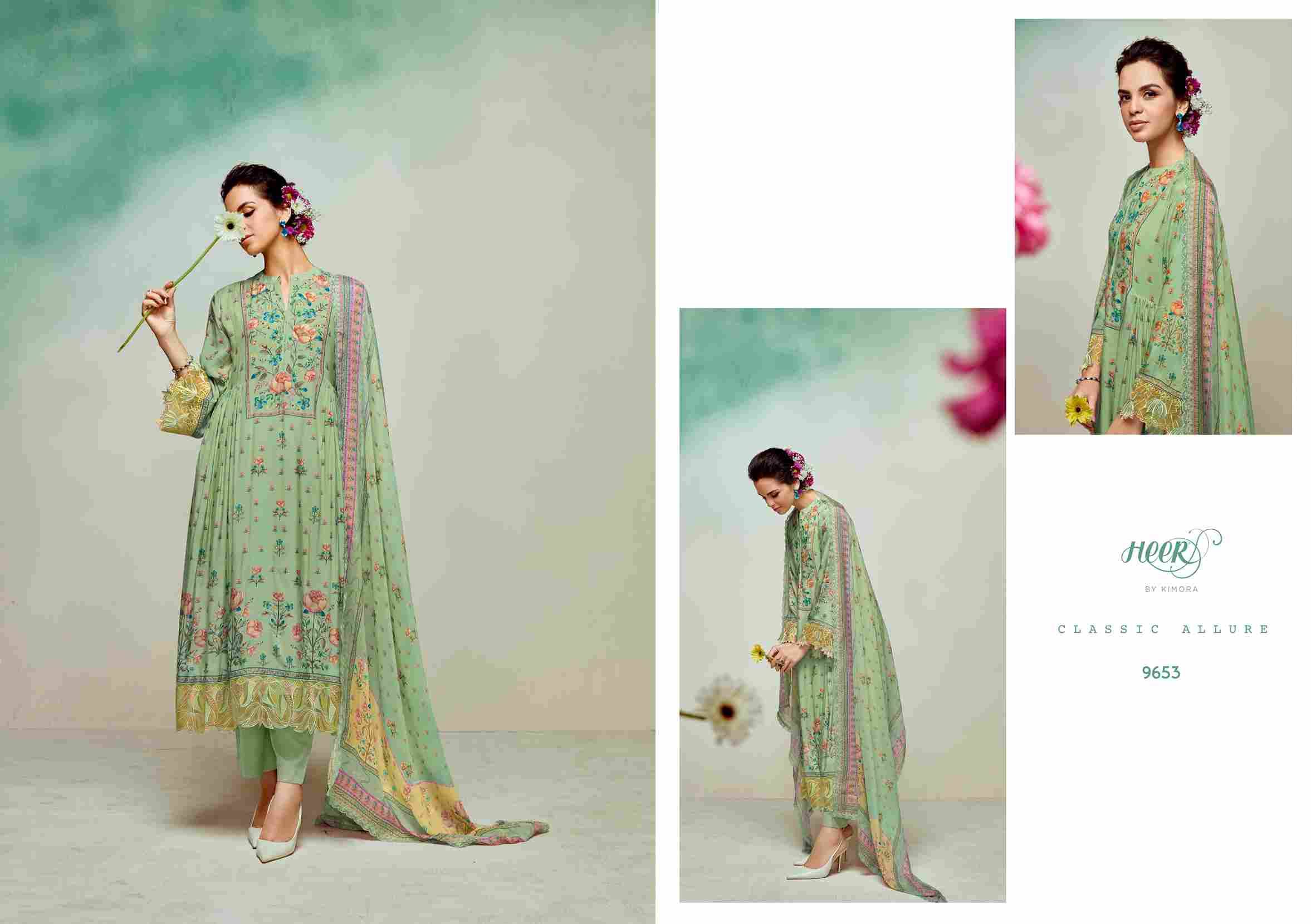 Gulkand By Kimora Fashion 9651 To 9656 Series Designer Festive Suits Collection Beautiful Stylish Fancy Colorful Party Wear & Occasional Wear Pure Muslin Dresses At Wholesale Price
