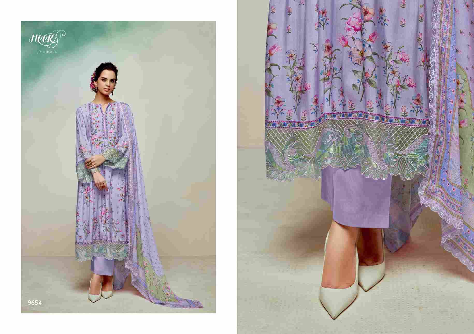 Gulkand By Kimora Fashion 9651 To 9656 Series Designer Festive Suits Collection Beautiful Stylish Fancy Colorful Party Wear & Occasional Wear Pure Muslin Dresses At Wholesale Price