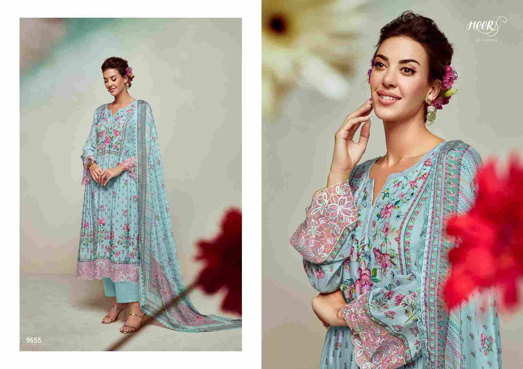Gulkand By Kimora Fashion 9651 To 9656 Series Designer Festive Suits Collection Beautiful Stylish Fancy Colorful Party Wear & Occasional Wear Pure Muslin Dresses At Wholesale Price