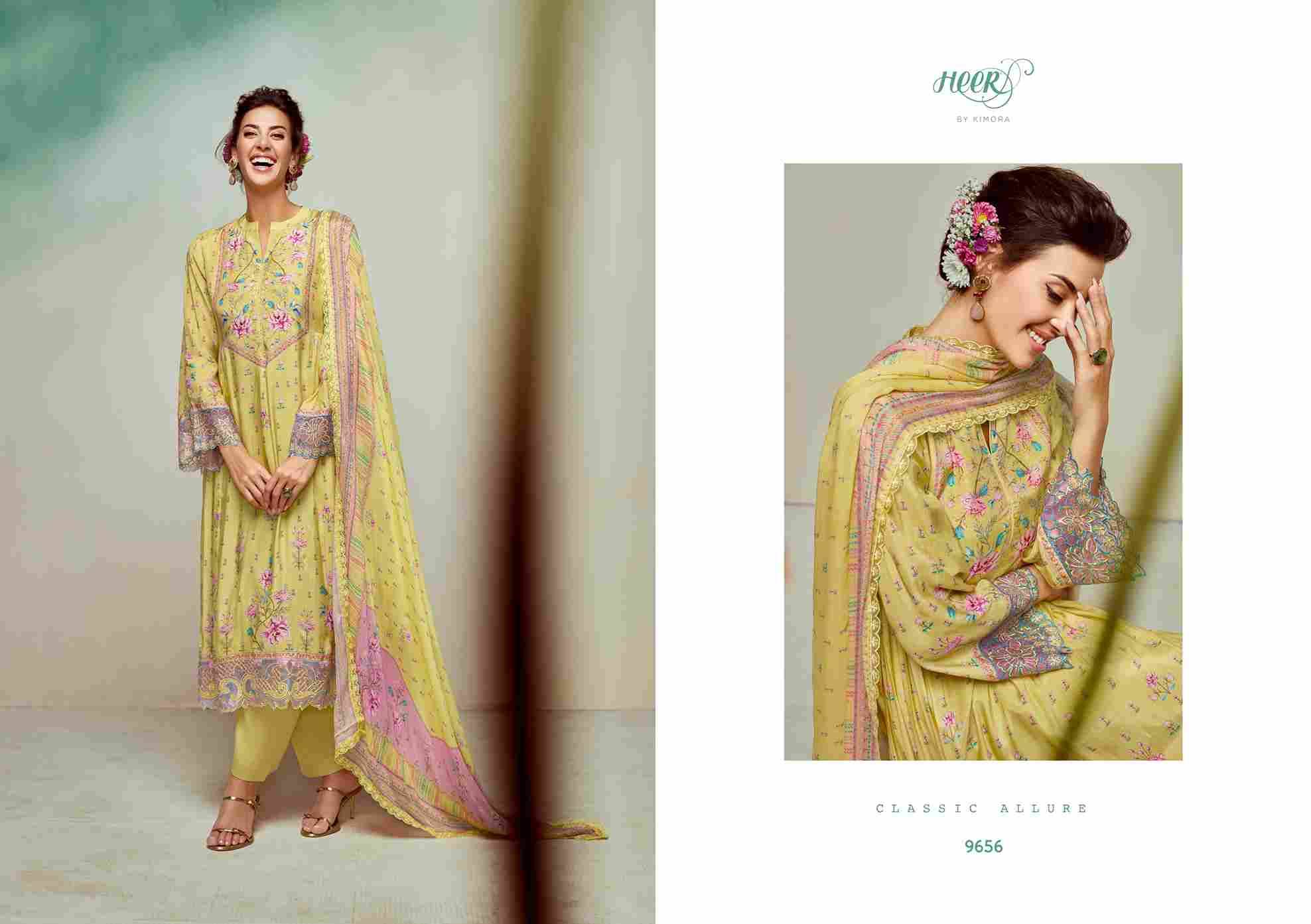 Gulkand By Kimora Fashion 9651 To 9656 Series Designer Festive Suits Collection Beautiful Stylish Fancy Colorful Party Wear & Occasional Wear Pure Muslin Dresses At Wholesale Price