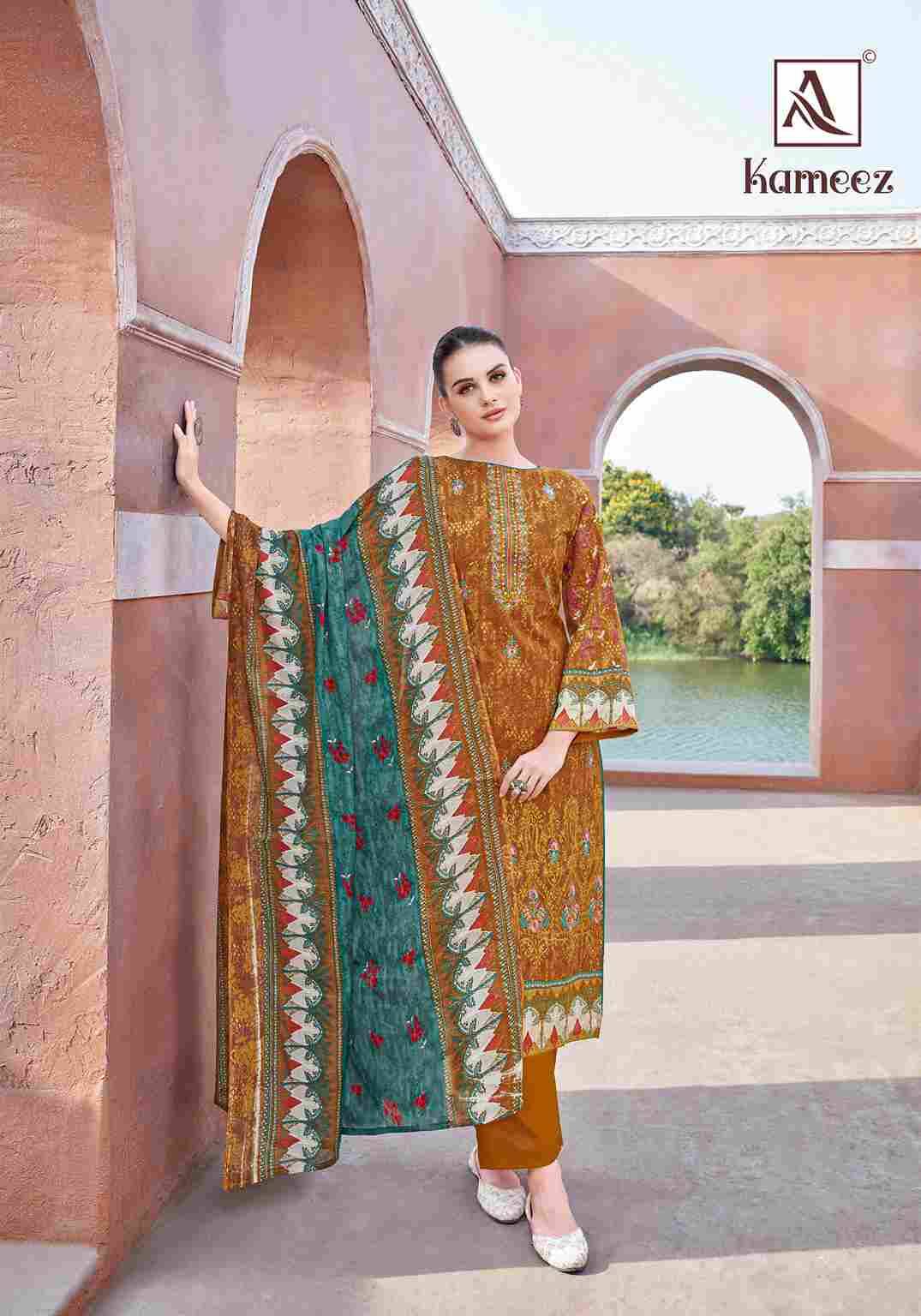 Kameez By Alok Suit 1992-791-01 To 1992-791-06 Series Beautiful Festive Suits Colorful Stylish Fancy Casual Wear & Ethnic Wear Pure Cambric Cotton Dresses At Wholesale Price