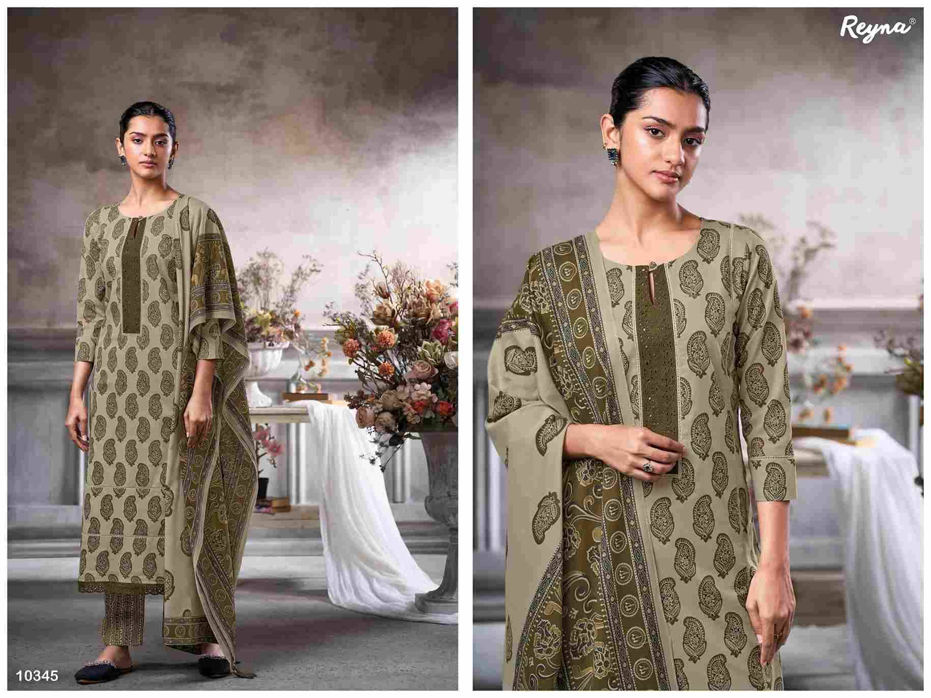 Ojjas By Reyna 10344 To 10347 Series Designer Stylish Fancy Colorful Beautiful Party Wear & Ethnic Wear Collection Pure Cotton Print Tops At Wholesale Price