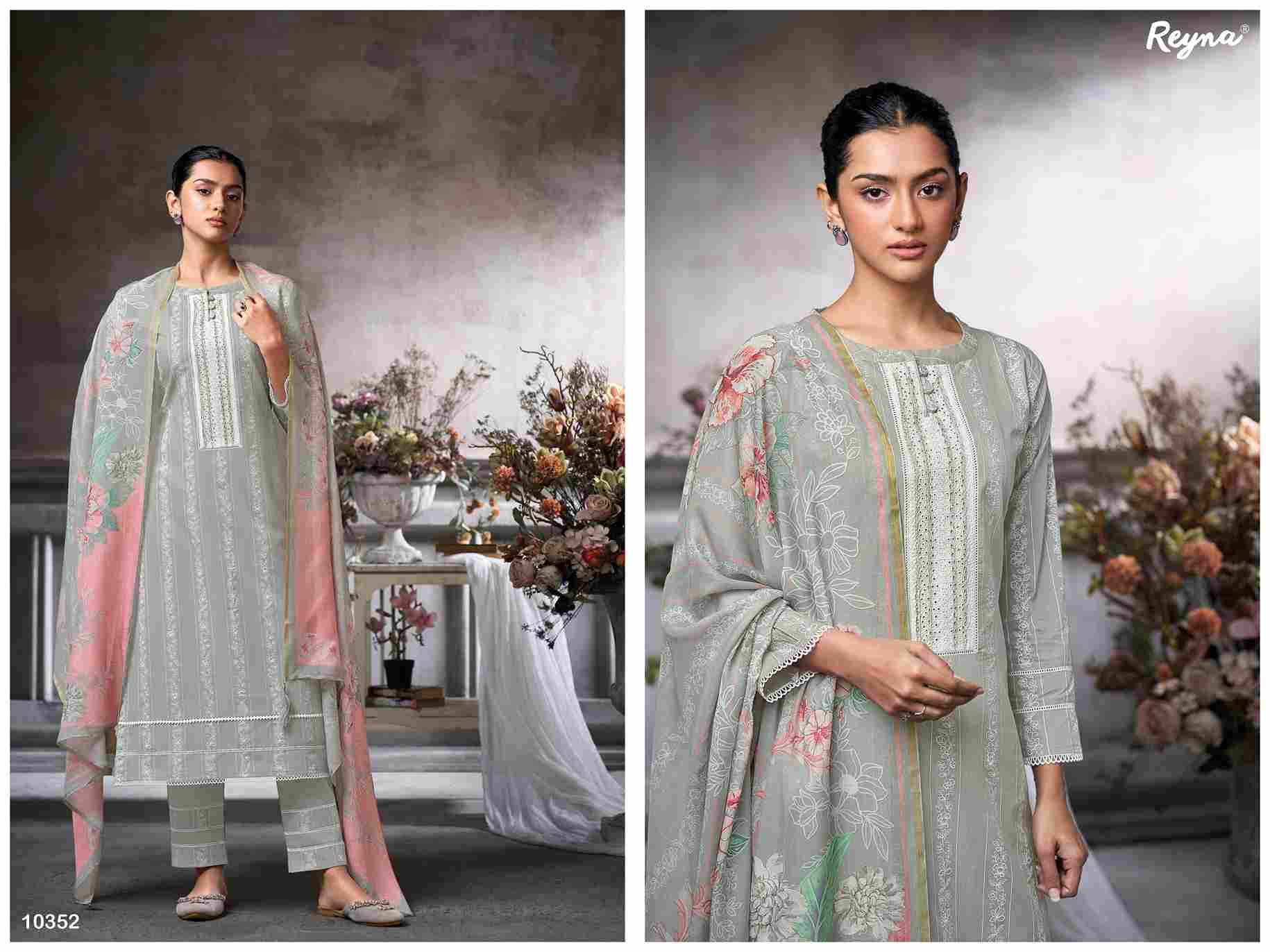 Vaadi By Reyna 10352 To 10355 Series Designer Stylish Fancy Colorful Beautiful Party Wear & Ethnic Wear Collection Pure Cotton Print Tops At Wholesale Price