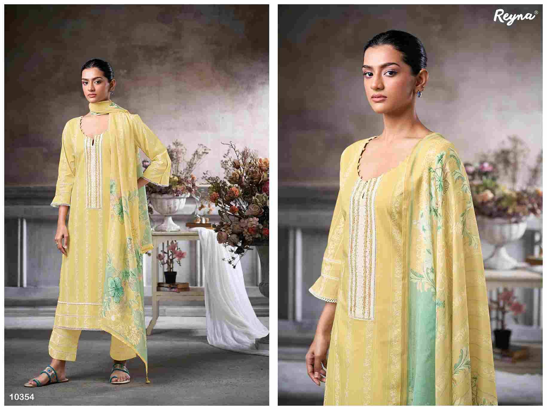 Vaadi By Reyna 10352 To 10355 Series Designer Stylish Fancy Colorful Beautiful Party Wear & Ethnic Wear Collection Pure Cotton Print Tops At Wholesale Price