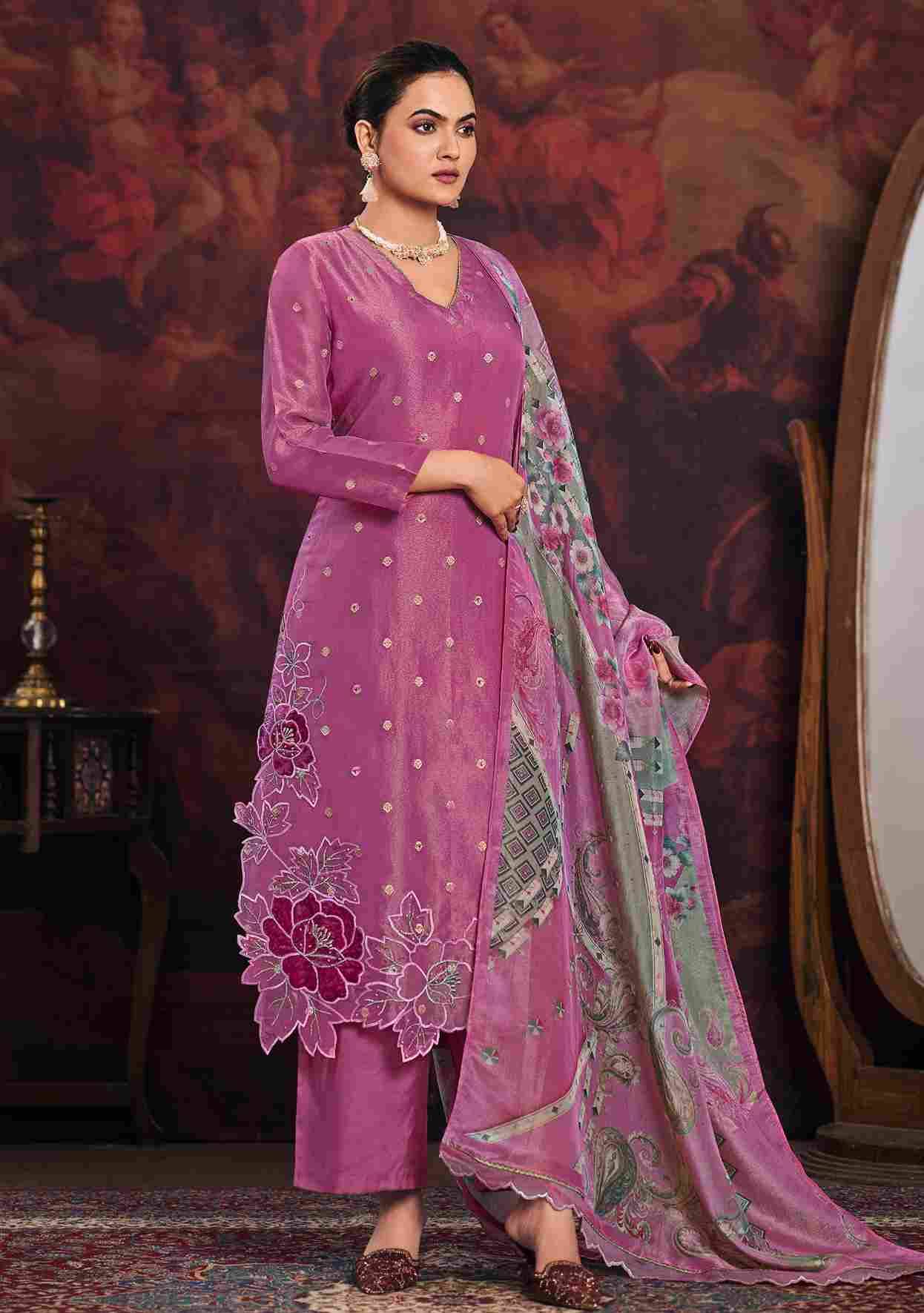 Dishita By T And M Designer Studio Beautiful Festive Suits Colorful Stylish Fancy Casual Wear & Ethnic Wear Simmer Jacqaurd Dresses At Wholesale Price