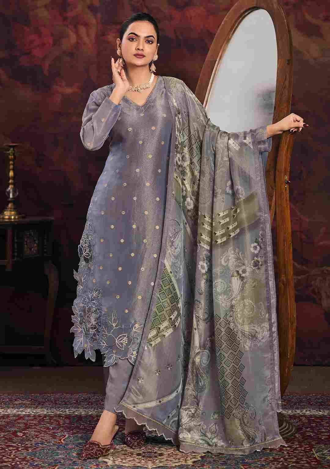 Dishita By T And M Designer Studio Beautiful Festive Suits Colorful Stylish Fancy Casual Wear & Ethnic Wear Simmer Jacqaurd Dresses At Wholesale Price