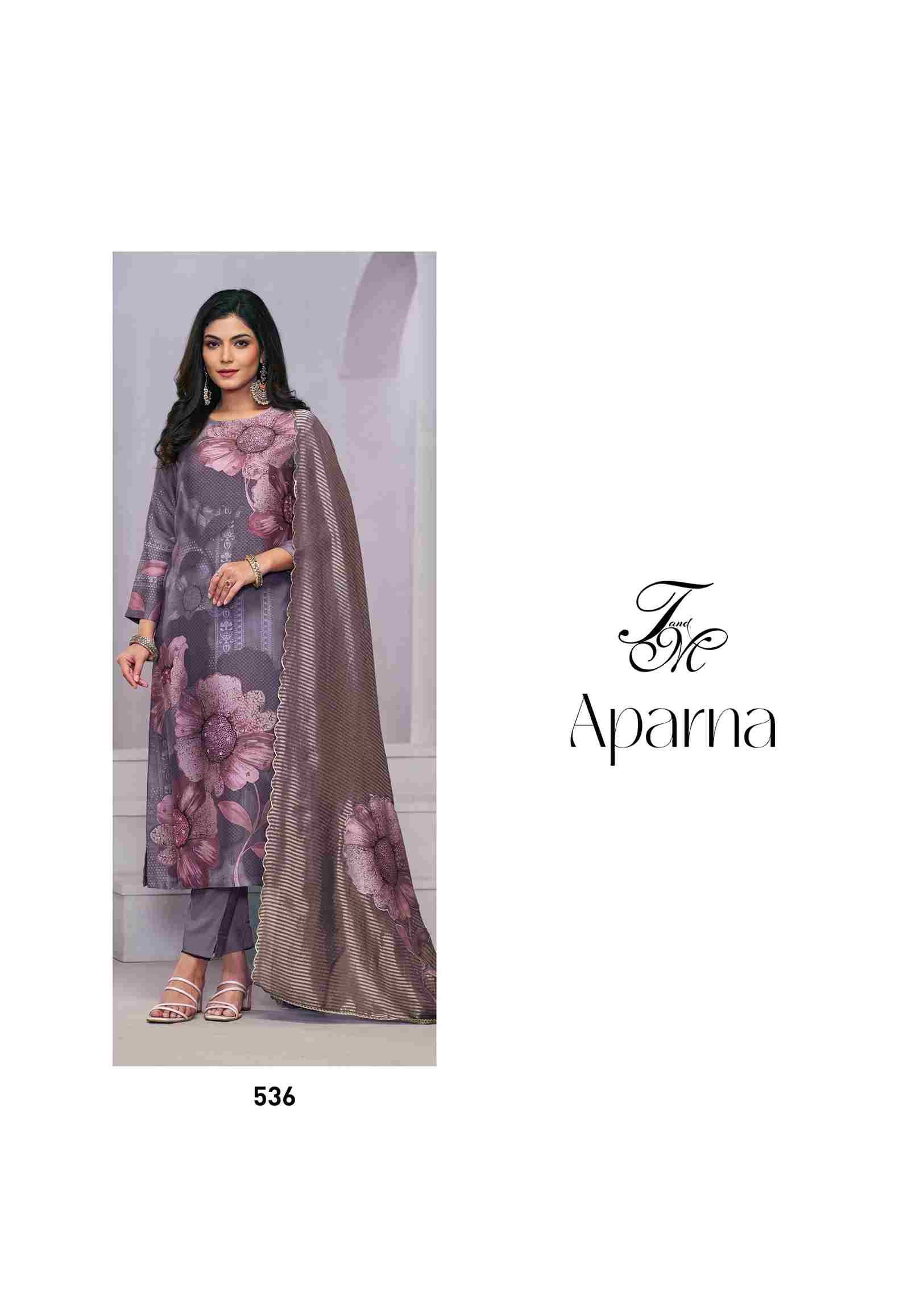 Aparna By T And M Designer Studio Beautiful Festive Suits Colorful Stylish Fancy Casual Wear & Ethnic Wear Simmer Viscose Dresses At Wholesale Price