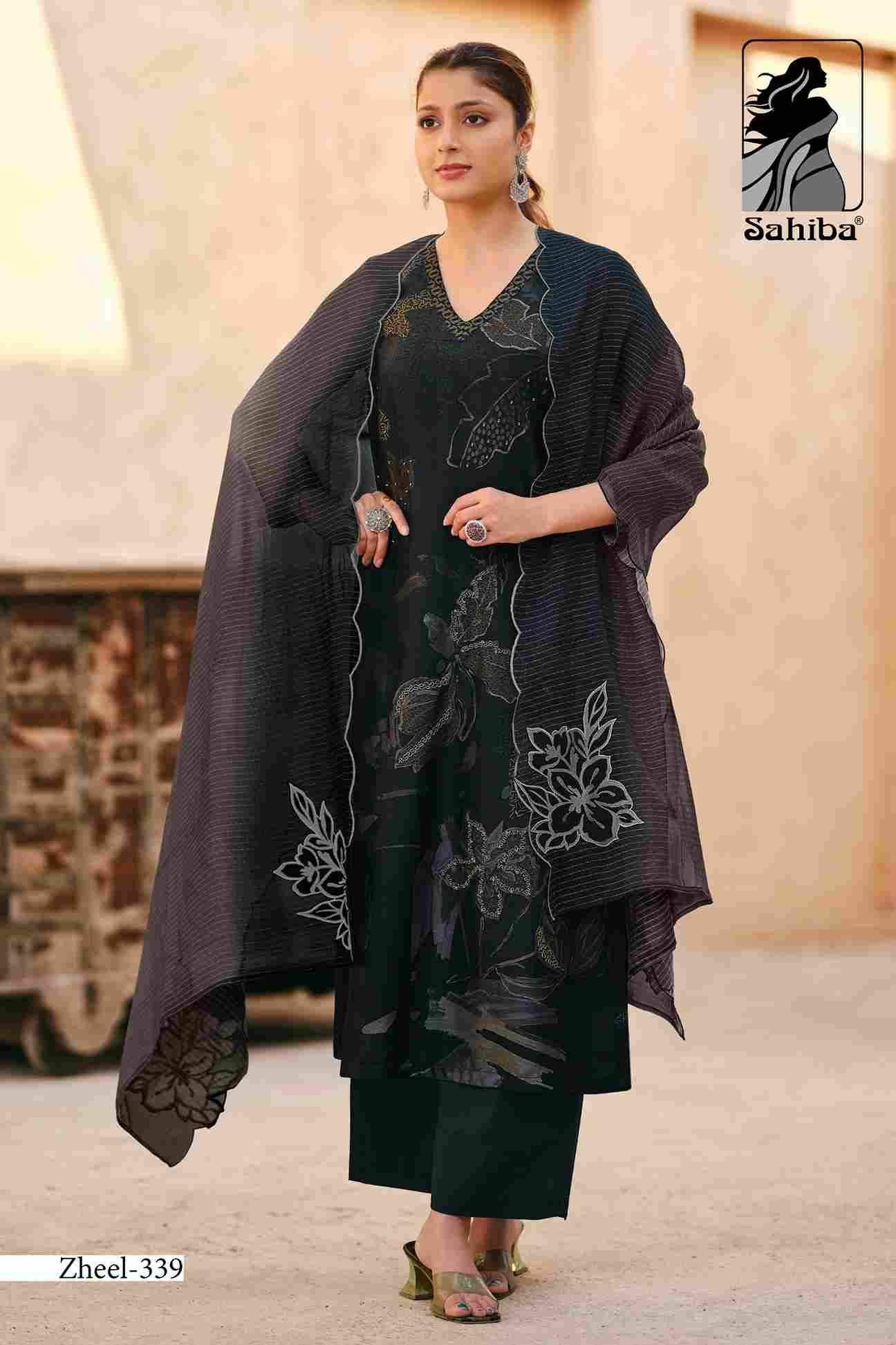 Zheel By Sahiba Fabrics Beautiful Festive Suits Colorful Stylish Fancy Casual Wear & Ethnic Wear Pure Russian Silk Dresses At Wholesale Price
