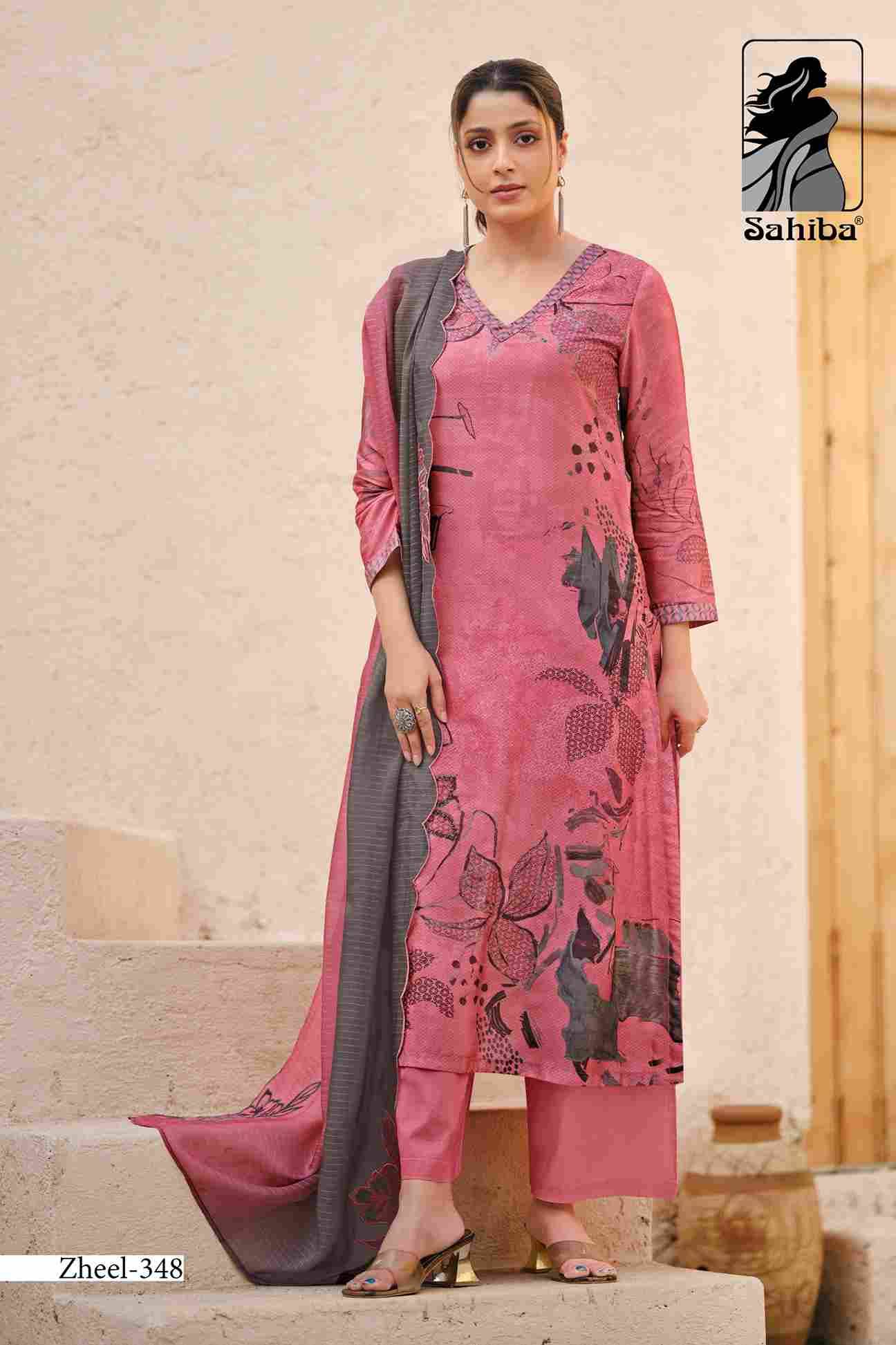 Zheel By Sahiba Fabrics Beautiful Festive Suits Colorful Stylish Fancy Casual Wear & Ethnic Wear Pure Russian Silk Dresses At Wholesale Price
