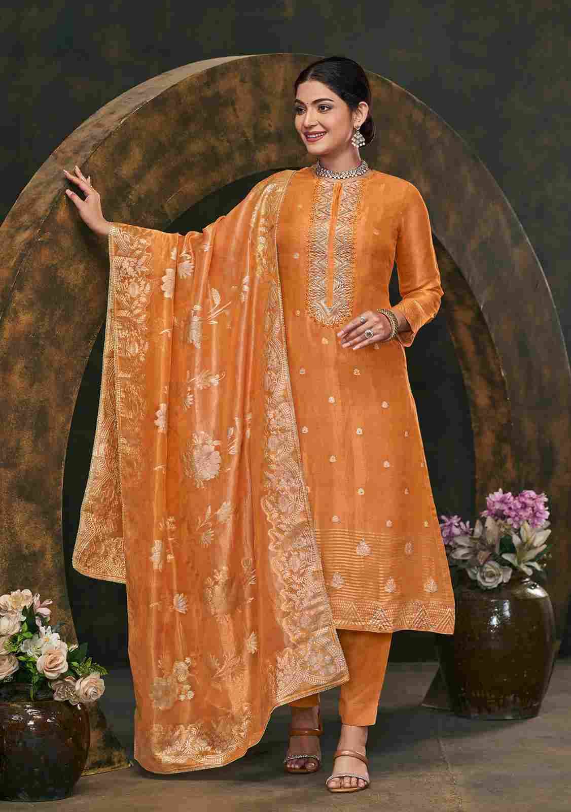 Bagan By Sahiba Fabrics Beautiful Festive Suits Colorful Stylish Fancy Casual Wear & Ethnic Wear Jacquard Shimmer Dresses At Wholesale Price