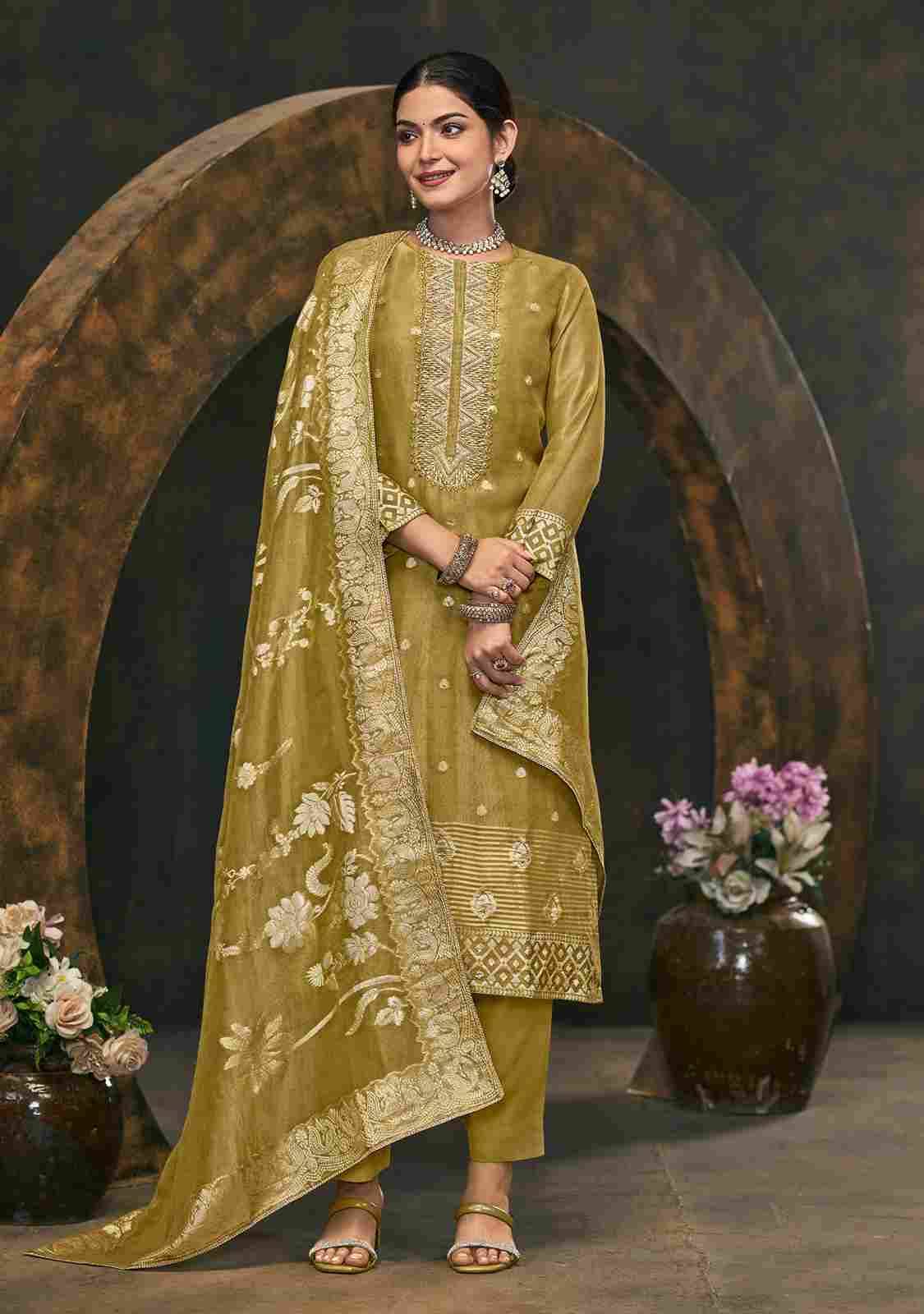 Bagan By Sahiba Fabrics Beautiful Festive Suits Colorful Stylish Fancy Casual Wear & Ethnic Wear Jacquard Shimmer Dresses At Wholesale Price