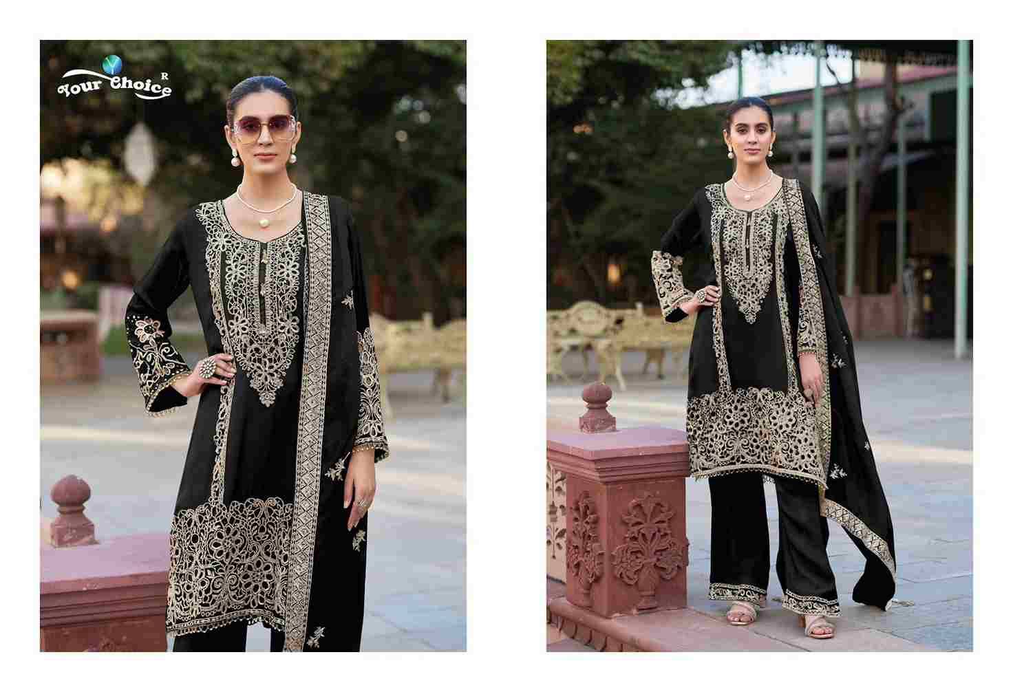 Alta-Vista By Your Choice 1001 To 1002 Series Designer Festive Suits Collection Beautiful Stylish Fancy Colorful Party Wear & Occasional Wear Chinnon Dresses At Wholesale Price