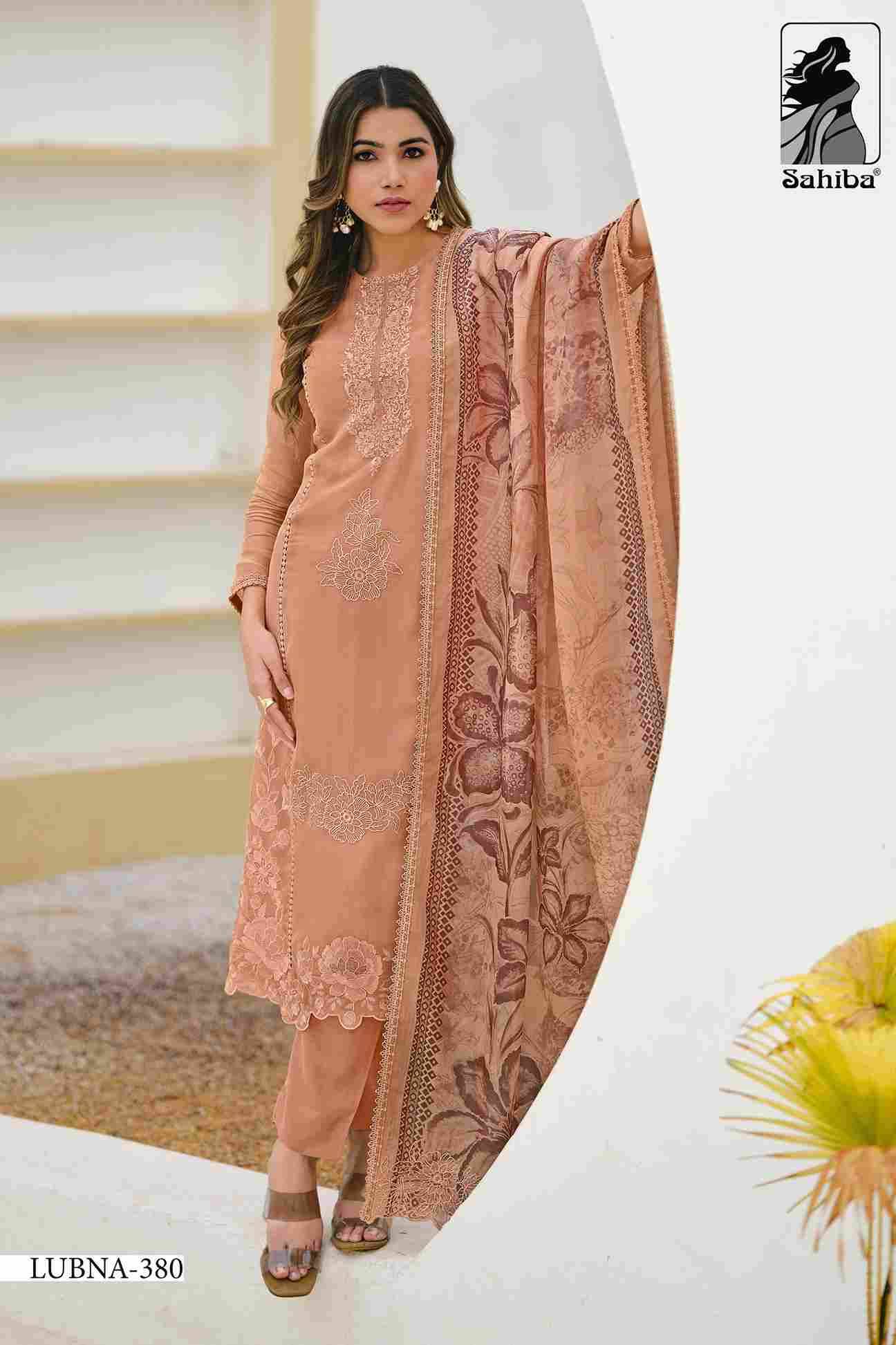 Lubna By Sahiba Fabrics Beautiful Festive Suits Colorful Stylish Fancy Casual Wear & Ethnic Wear Organza Silk Dresses At Wholesale Price
