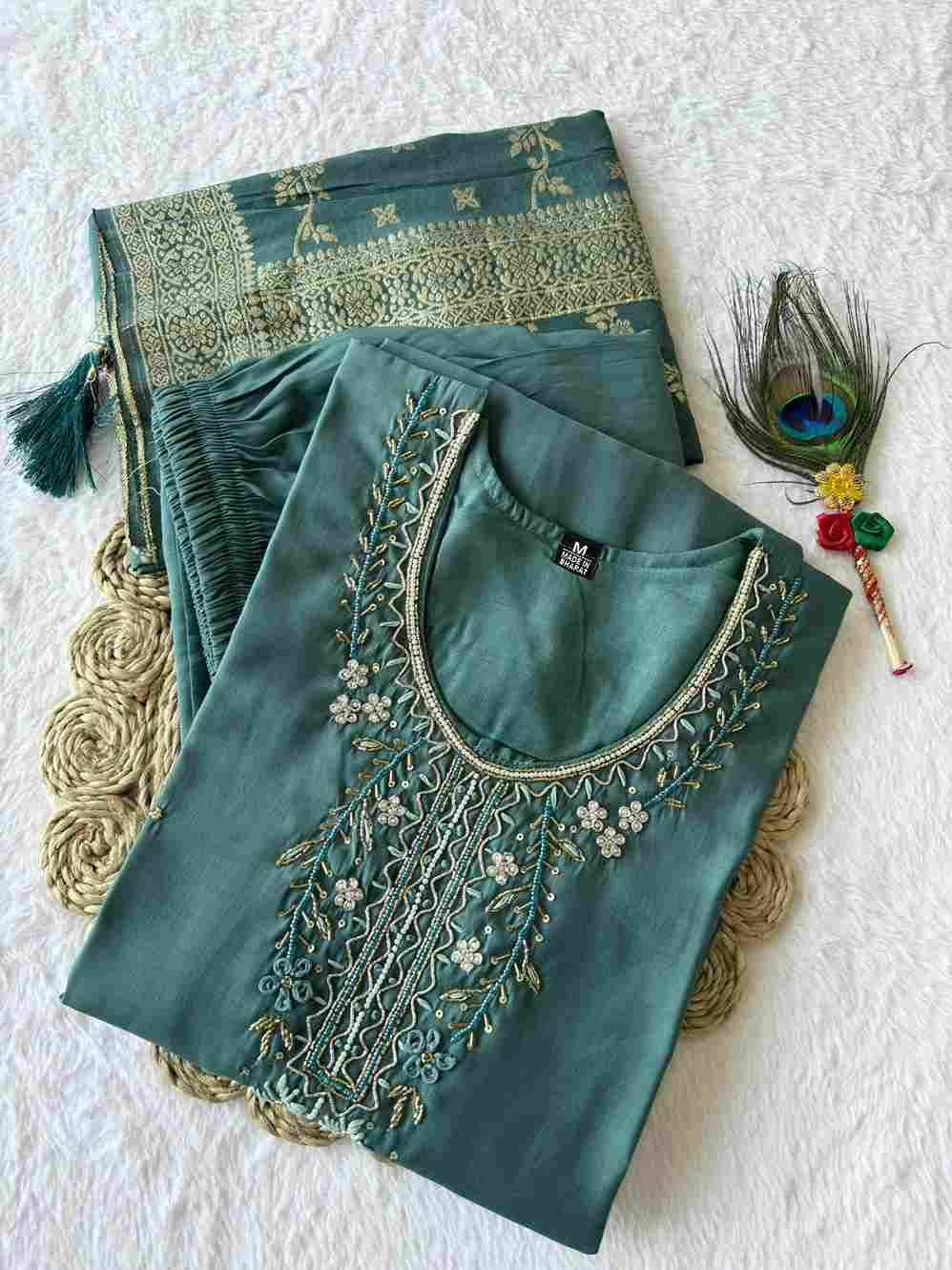 Kr-370 Vol-2 By Fashid Wholesale Designer Festive Suits Collection Beautiful Stylish Fancy Colorful Party Wear & Occasional Wear Roman Silk Kurti With Pent At Wholesale Price