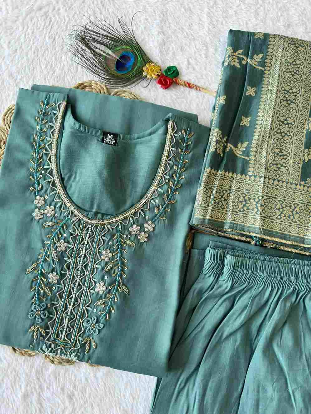 Kr-370 Vol-2 By Fashid Wholesale Designer Festive Suits Collection Beautiful Stylish Fancy Colorful Party Wear & Occasional Wear Roman Silk Kurti With Pent At Wholesale Price