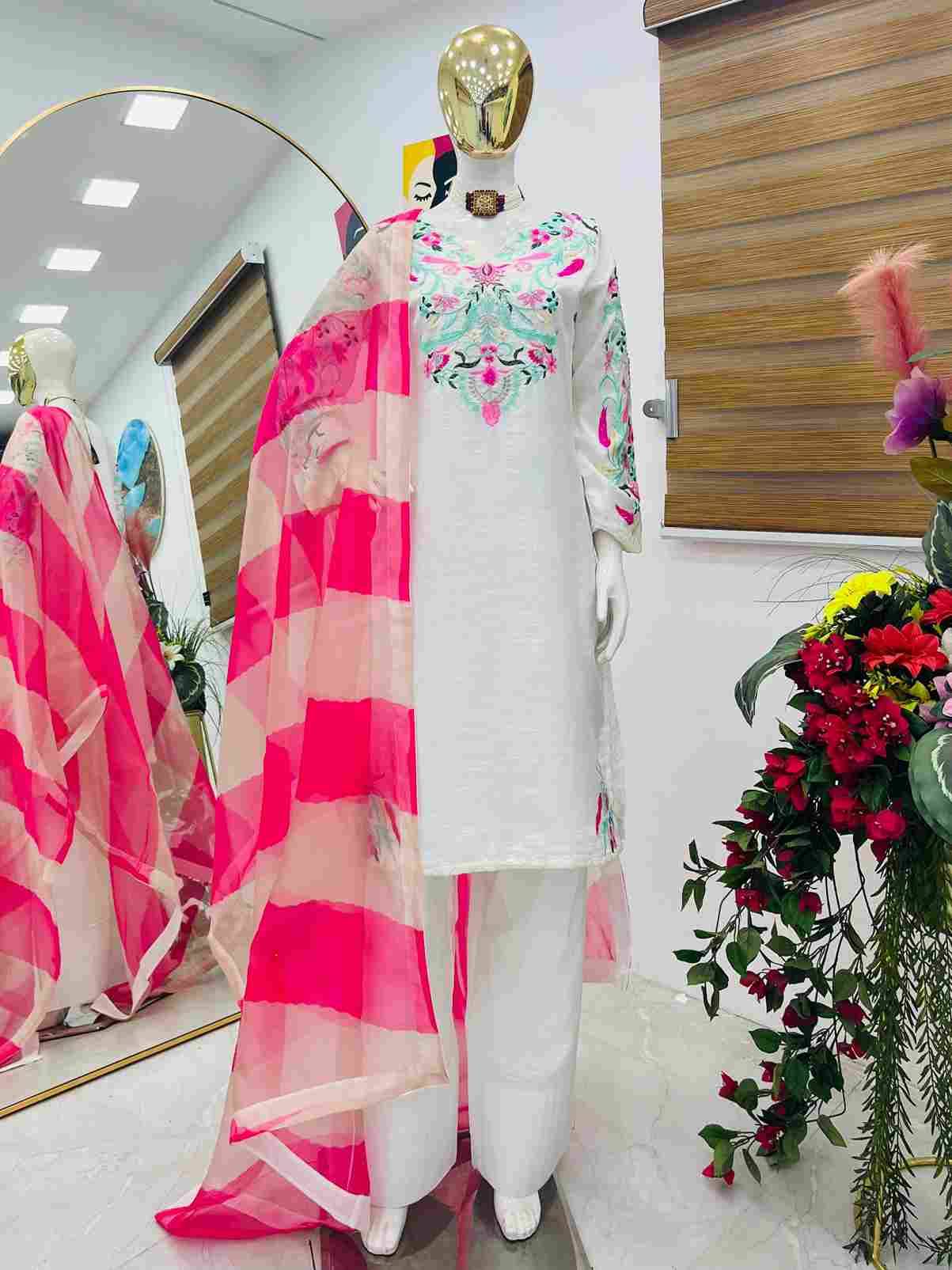 Zd-10101 By Fashid Wholesale Beautiful Suits Stylish Fancy Colorful Party Wear & Occasional Wear Vichitra Silk Dresses At Wholesale Price