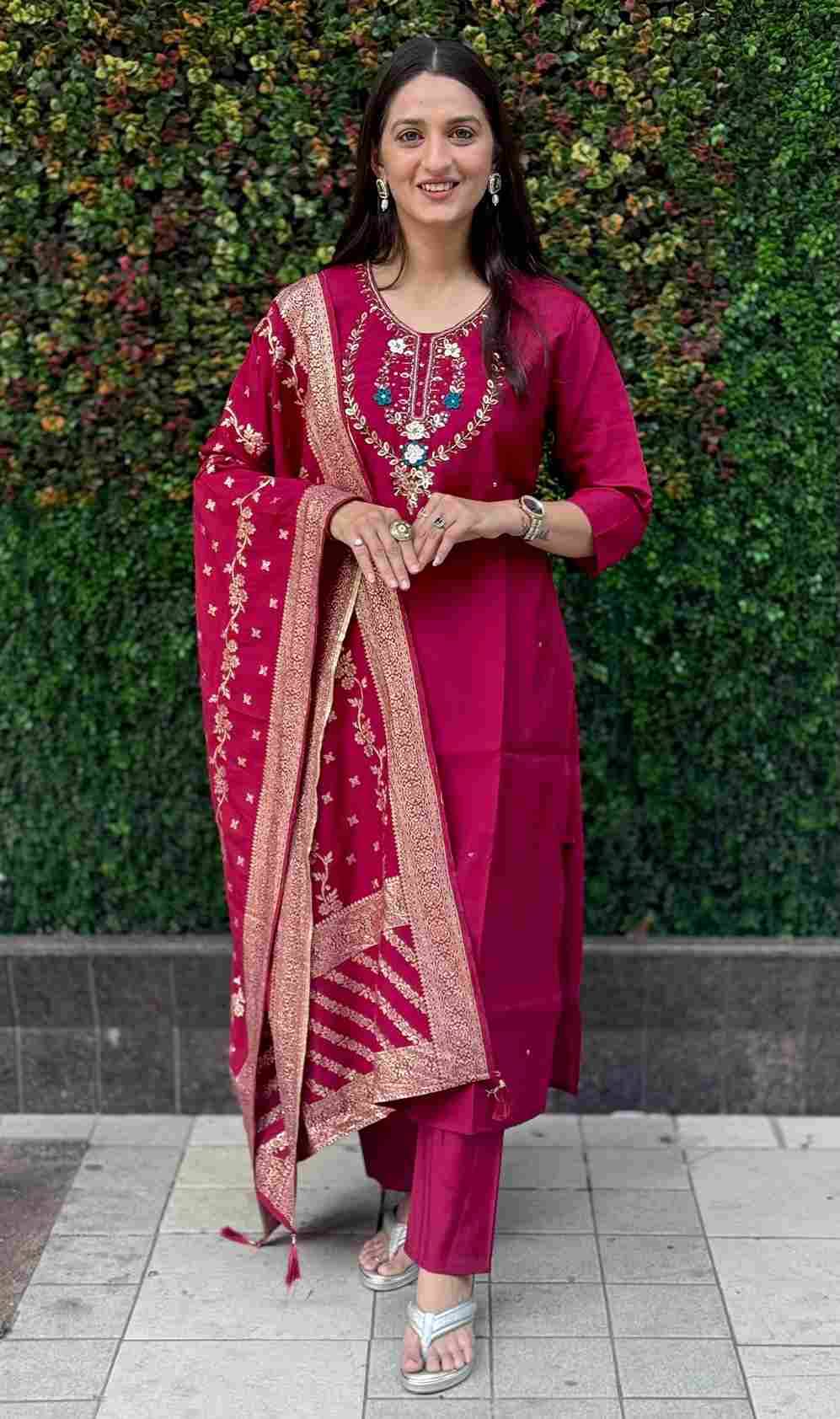 Kr-360 By Fashid Wholesale 01 To 02 Series Designer Festive Suits Collection Beautiful Stylish Fancy Colorful Party Wear & Occasional Wear Roman Silk Kurti With Pent At Wholesale Price