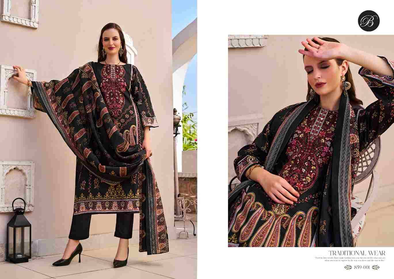 Naira Vol-111 By Belliza 859-001 To 859-008 Series Beautiful Festive Suits Stylish Fancy Colorful Casual Wear & Ethnic Wear Pure Cotton Print Dresses At Wholesale Price