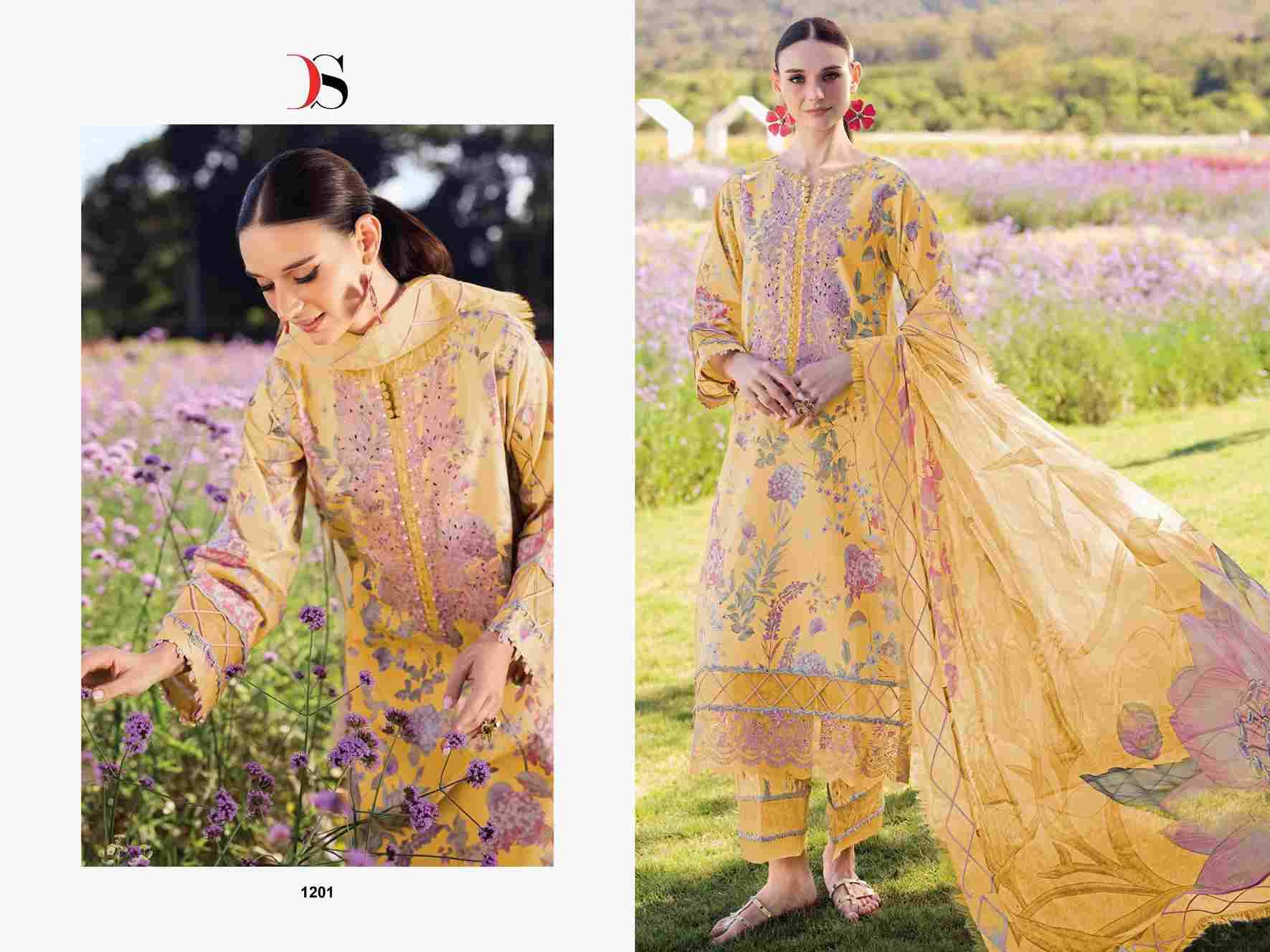 Jade Urban-25 Vol-3 By Deepsy Suits 1201 To 1208 Series Pakistani Stylish Beautiful Colourful Printed & Embroidered Party Wear & Occasional Wear Pure Cotton Dresses At Wholesale Price