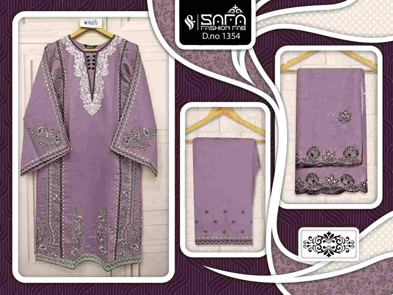 Safa 1354 Colours By Safa Fashion 1354-A To 1354-C Series Designer Stylish Fancy Colorful Beautiful Party Wear & Ethnic Wear Collection Viscose Dresses At Wholesale Price