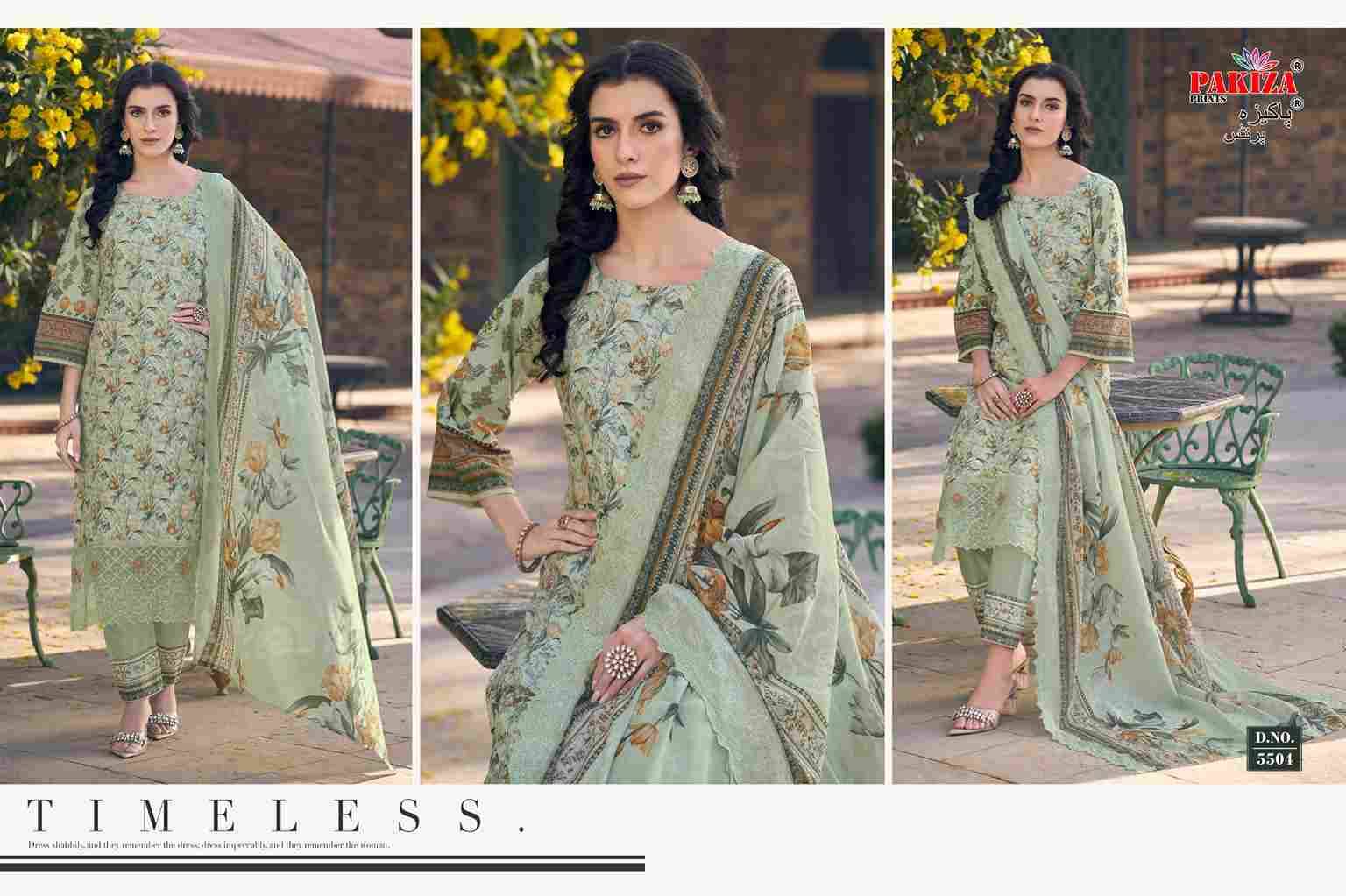 Faraz Vol-55 By Pakiza Prints 5501 To 5510 Series Beautiful Festive Suits Stylish Fancy Colorful Party Wear & Occasional Wear Lawn Cotton Dresses At Wholesale Price