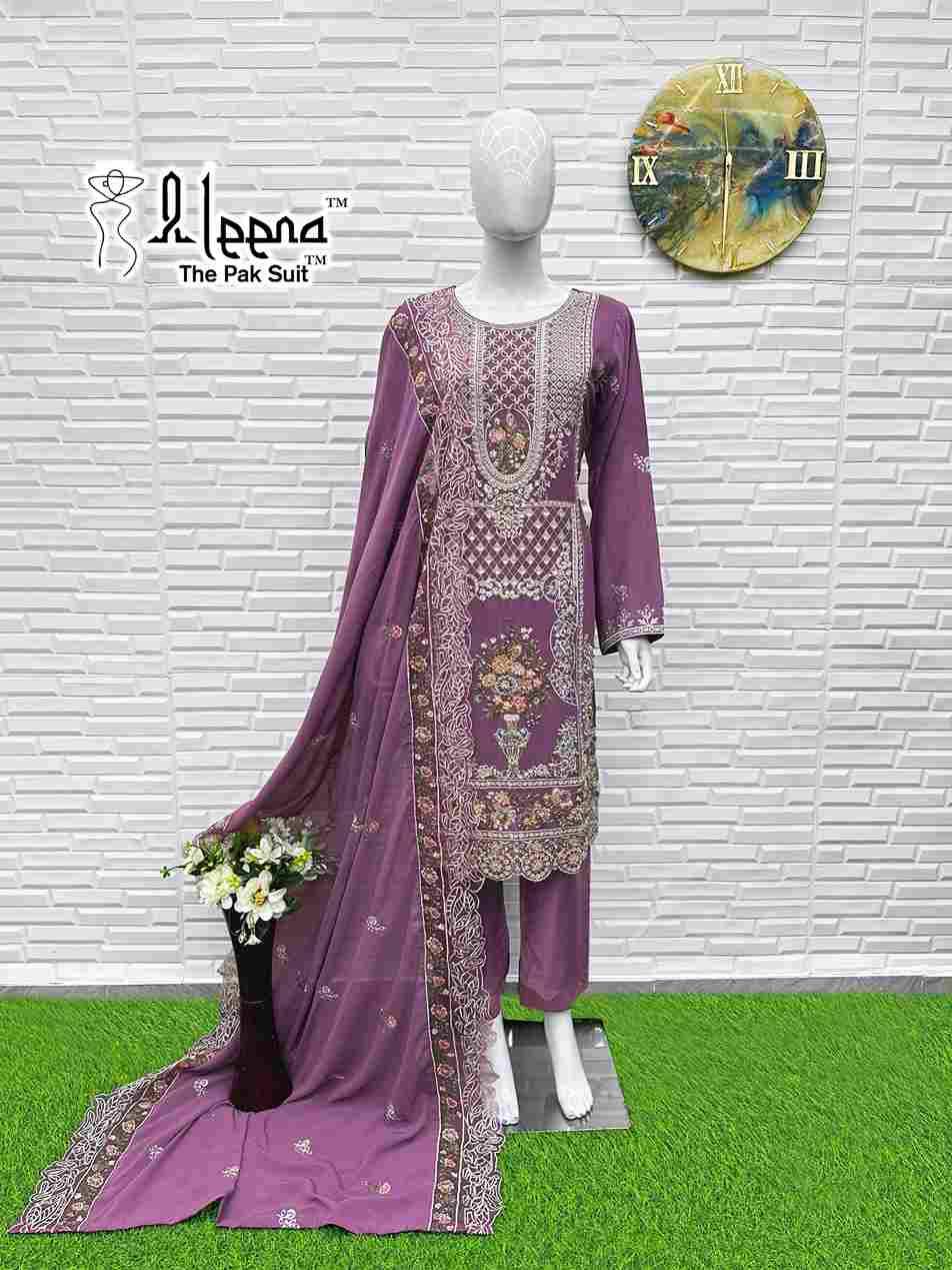 Aleena 1142 Colours By Aleena 1142-A To 1142-D Series Beautiful Pakistani Suits Stylish Fancy Colorful Party Wear & Occasional Wear Chiffon Embroidered Dresses At Wholesale Price