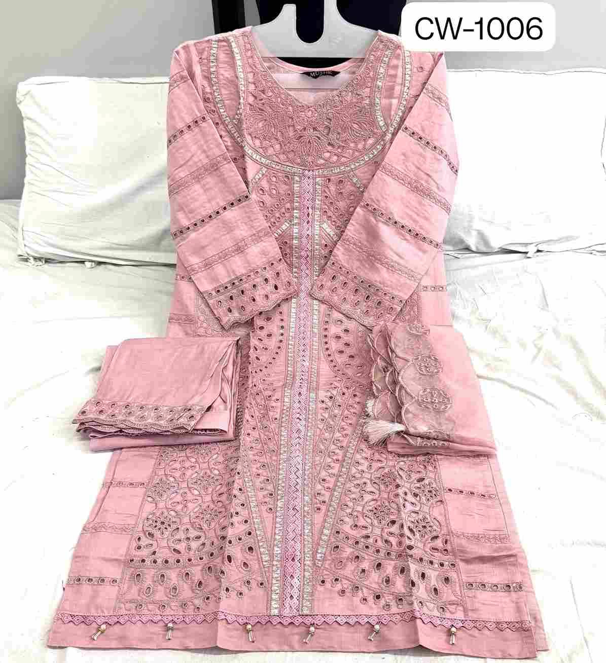 CW-1006 Colours By Mushk 1006-A To 1006-D Series Beautiful Winter Collection Pakistani Suits Stylish Fancy Colorful Casual Wear & Ethnic Wear Roman Silk Dresses At Wholesale Price