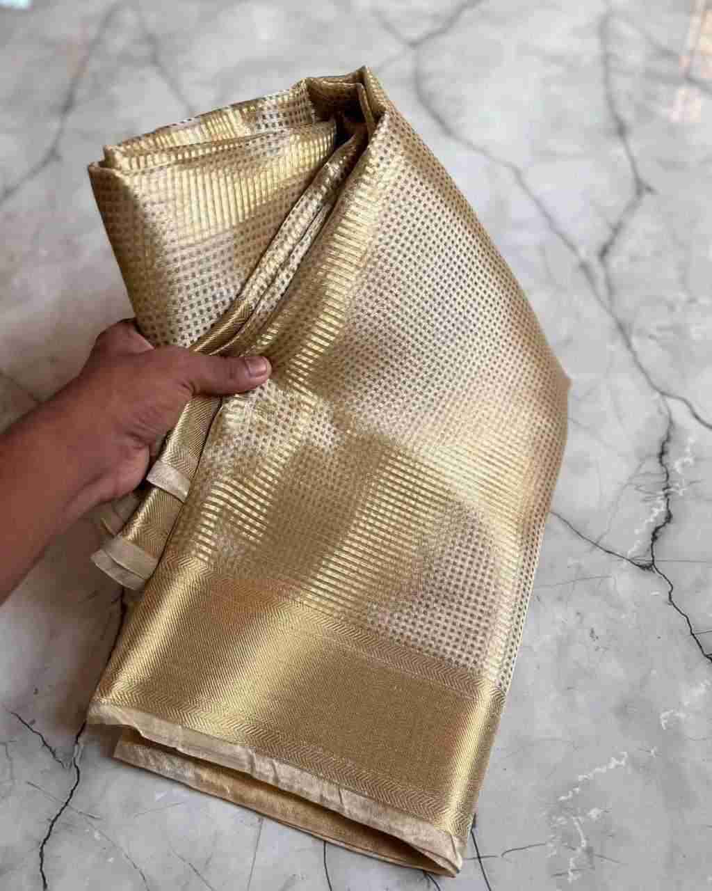 Sb-818 By Fashid Wholesale Indian Traditional Wear Collection Beautiful Stylish Fancy Colorful Party Wear & Occasional Wear Tissue Silk Sarees At Wholesale Price