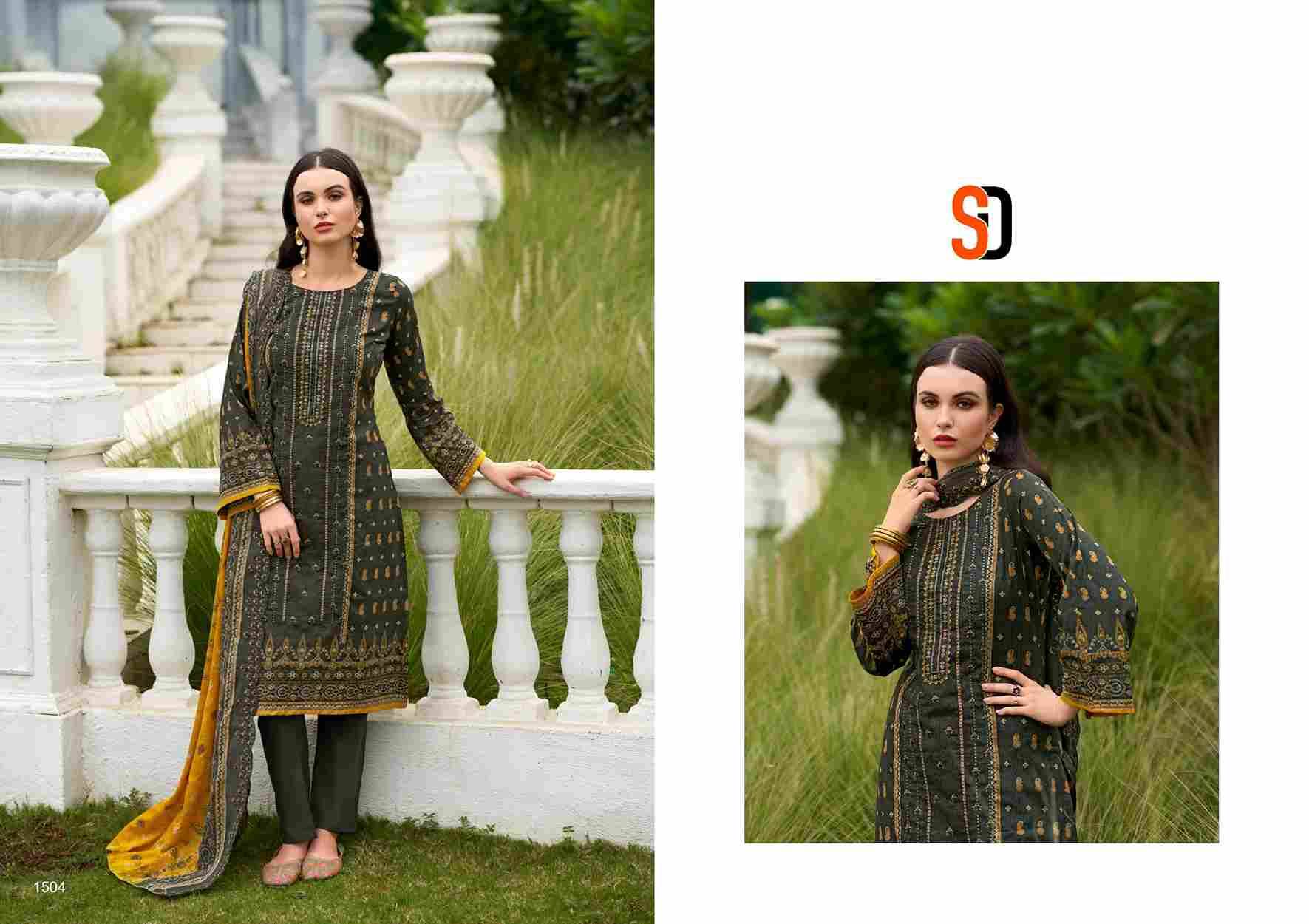 Bin Saeed Lawn Collection Vol-15 By Shraddha Designer 1501 To 1506 Series Designer Pakistani Suits Beautiful Fancy Stylish Colorful Party Wear & Occasional Wear Pure Cotton Print With Embroidery Dresses At Wholesale Price