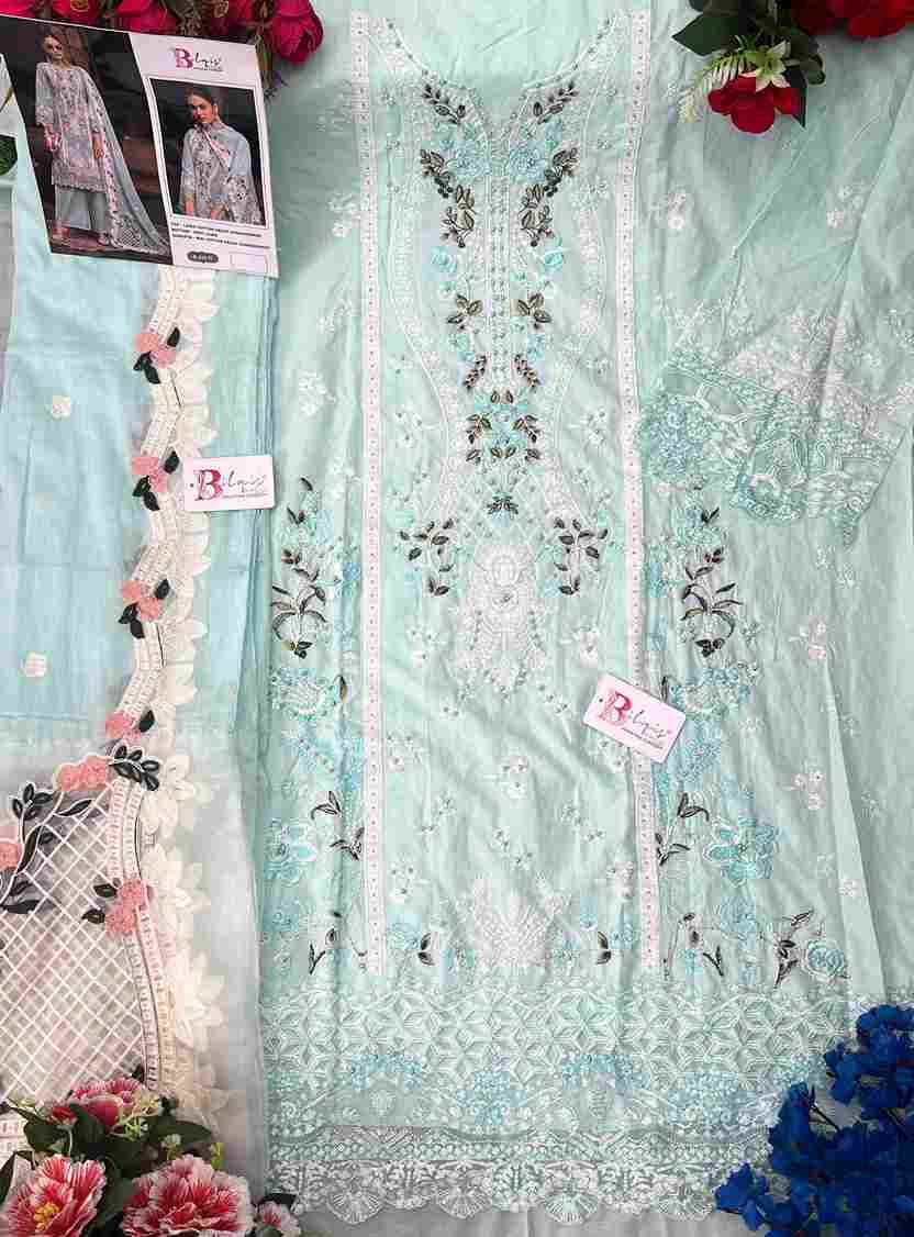 Bilqis 166 Colours Vol-2 By Bilqis 166-E To 166-H Series Beautiful Pakistani Suits Stylish Fancy Colorful Party Wear & Occasional Wear Lawn Cotton Embroidery Dresses At Wholesale Price