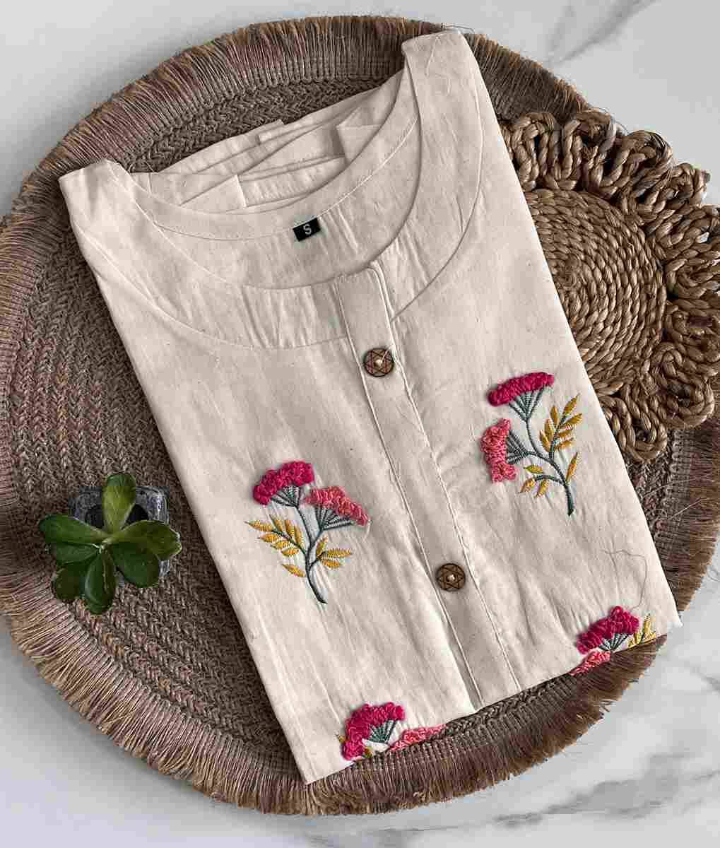 Gibli By Kaamiri 01 To 08 Series Designer Stylish Fancy Colorful Beautiful Party Wear & Ethnic Wear Collection Pure Khadi Tops At Wholesale Price