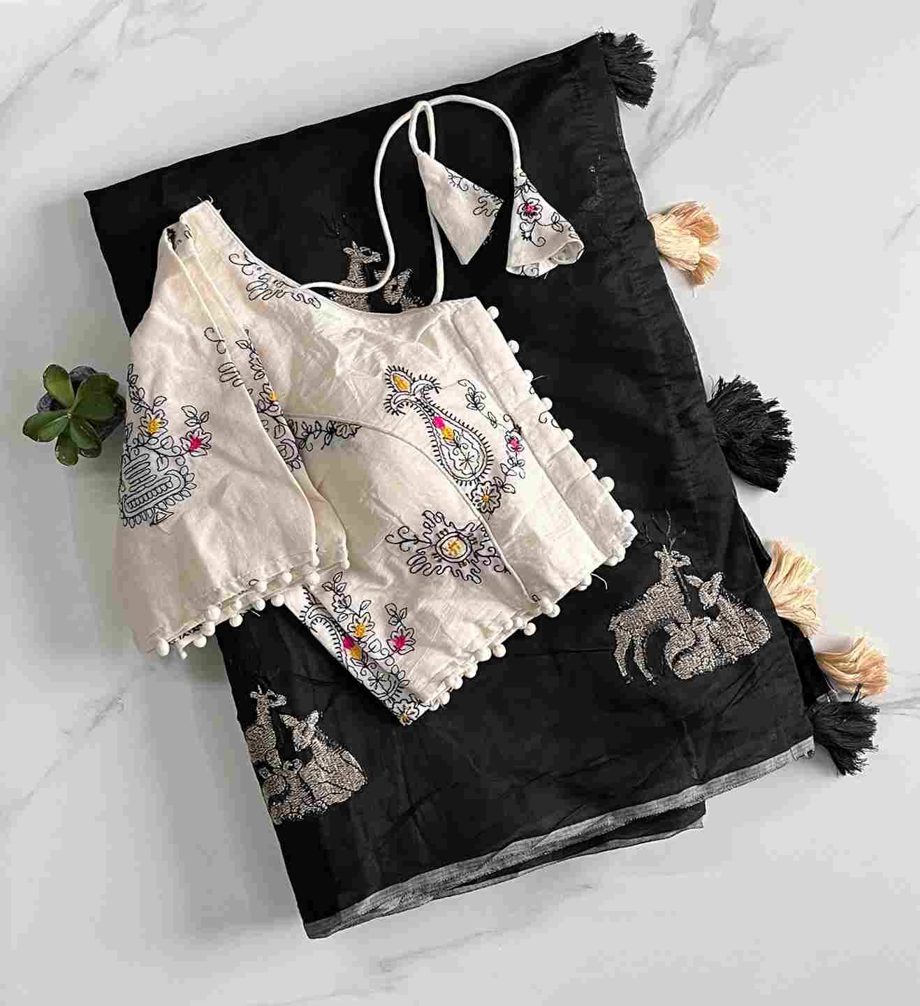 Deer By Fashid Wholesale 01 To 14 Series Indian Traditional Wear Collection Beautiful Stylish Fancy Colorful Party Wear & Occasional Wear Chanderi Sarees At Wholesale Price