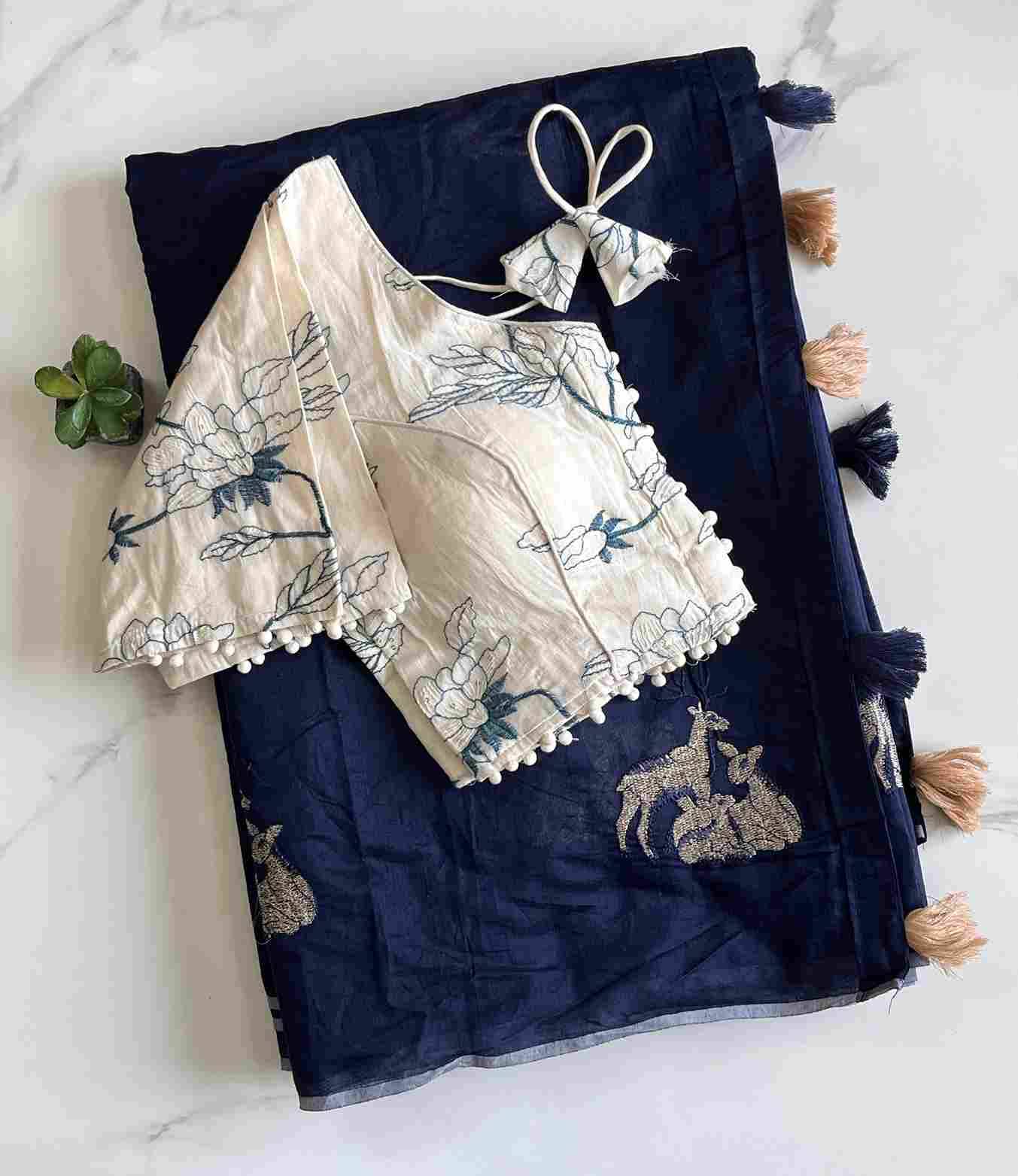 Deer By Fashid Wholesale 01 To 14 Series Indian Traditional Wear Collection Beautiful Stylish Fancy Colorful Party Wear & Occasional Wear Chanderi Sarees At Wholesale Price