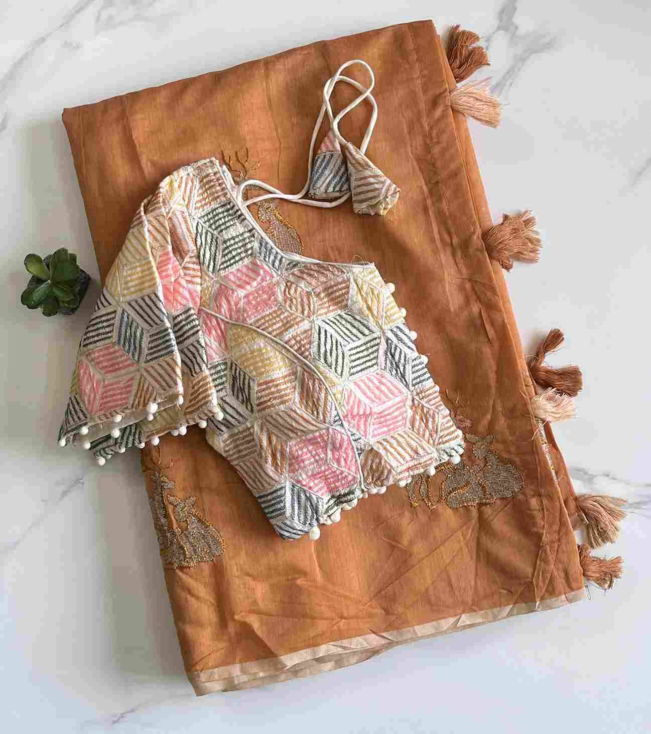 Deer By Fashid Wholesale 01 To 14 Series Indian Traditional Wear Collection Beautiful Stylish Fancy Colorful Party Wear & Occasional Wear Chanderi Sarees At Wholesale Price