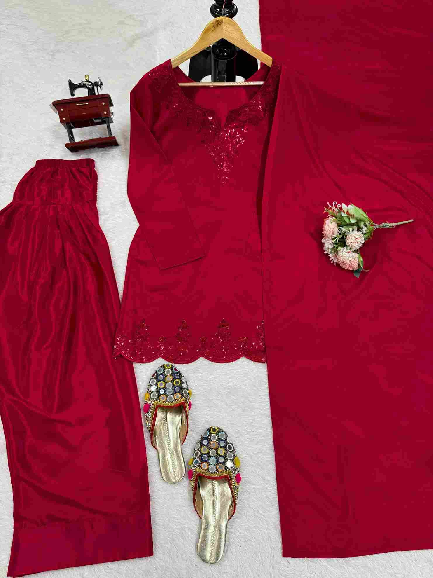 K-1512 By Fashid Wholesale Suits Beautiful Fancy Colorful Stylish Party Wear & Occasional Wear Natural Crepe Silk Dresses At Wholesale Price