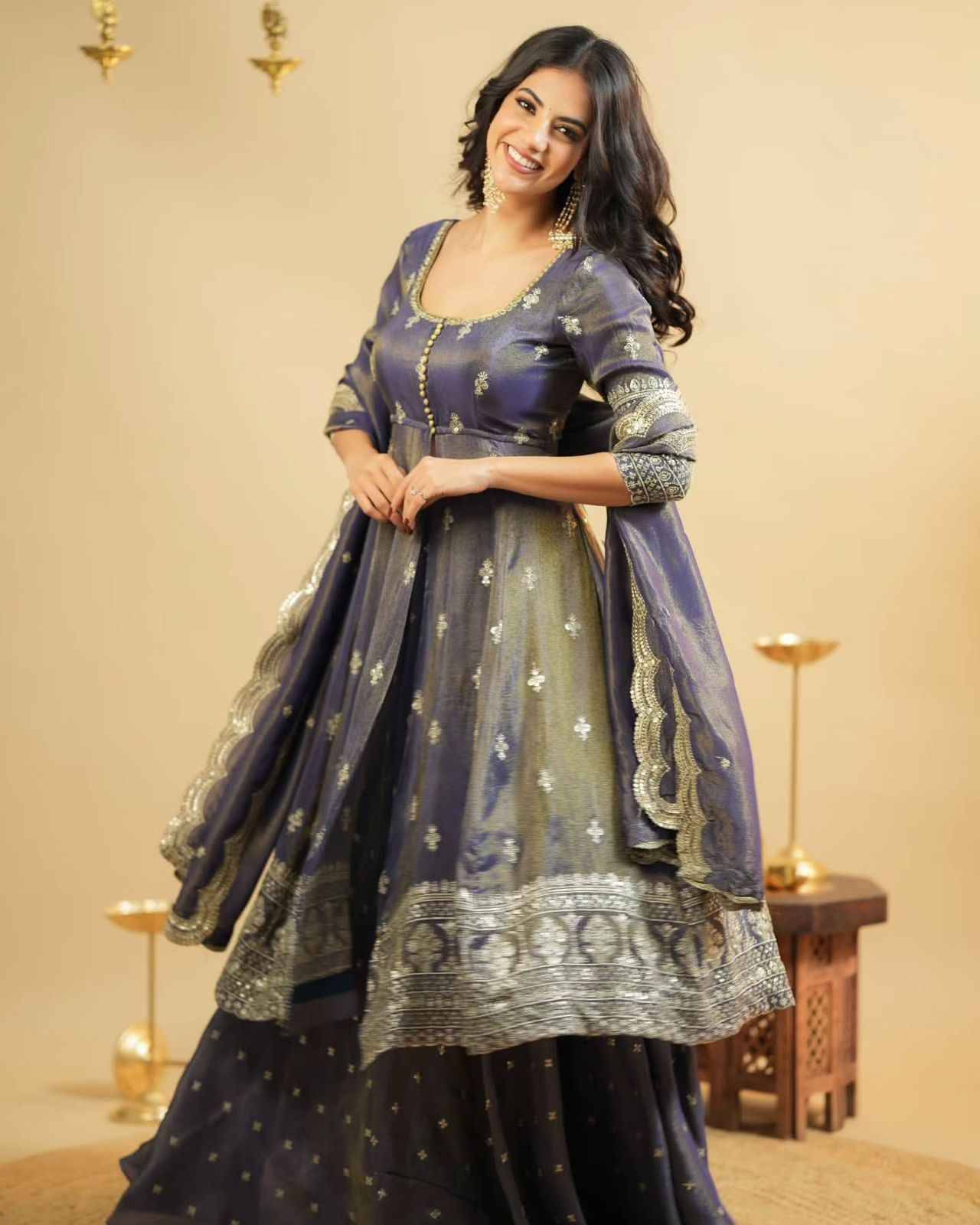 K-1511 By Fashid WholesaleSuits Beautiful Fancy Colorful Stylish Party Wear & Occasional Wear Simmer Silk Dresses At Wholesale Price