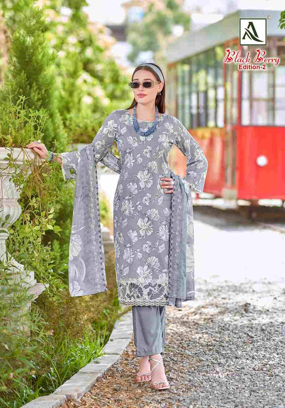 Black Berry Vol-2 By Alok Suit 1996-815-01 To 1996-815-06 Series Beautiful Festive Suits Colorful Stylish Fancy Casual Wear & Ethnic Wear Pure Cambric Cotton Dresses At Wholesale Price